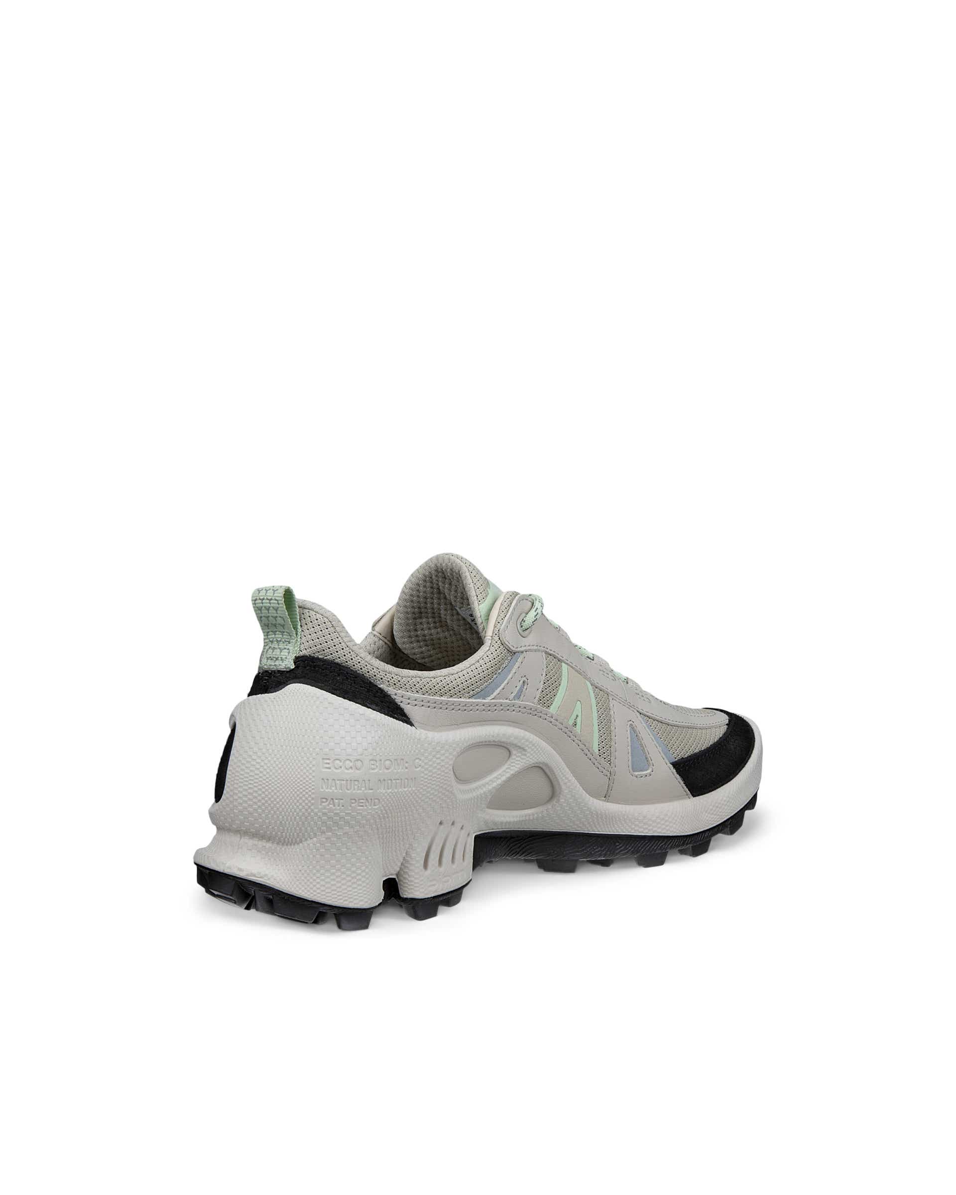 Women's ECCO® Biom C-Trail Textile Gore-Tex Sneaker - Gray - Back