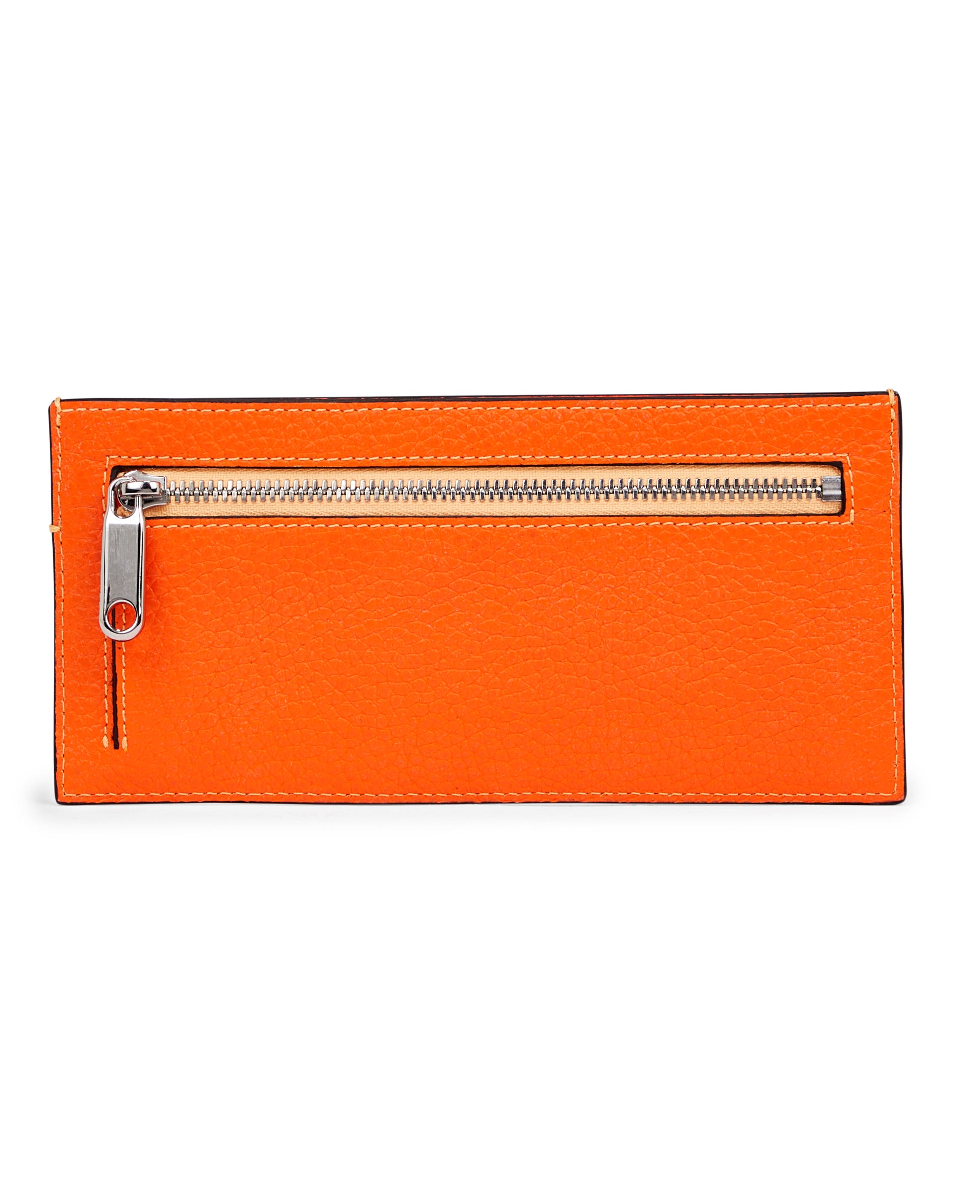 ECCO® Small Leather Wallet - Orange - Back