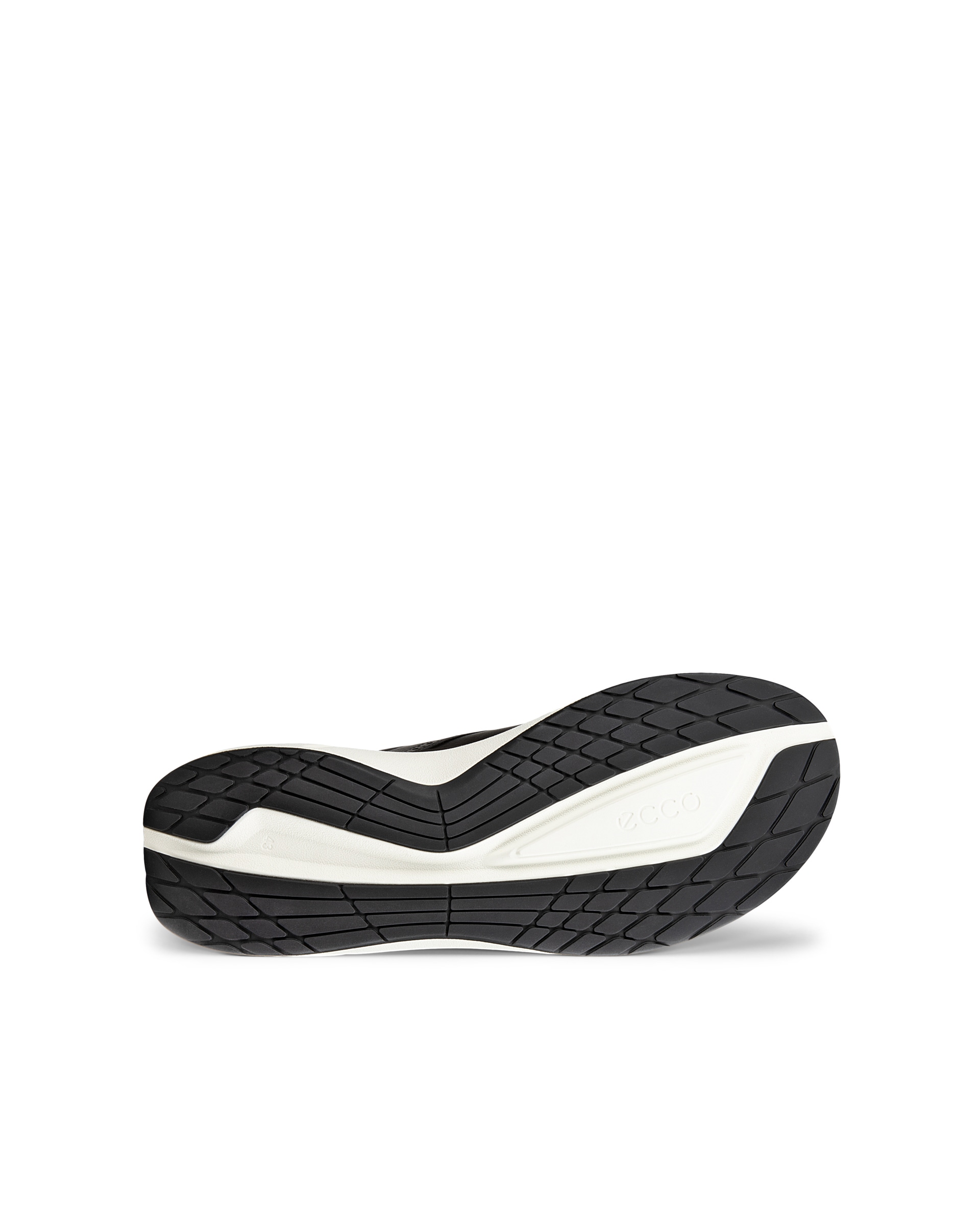 Men's ECCO® Biom 2.2 Hybrid Leather Sneaker - Black - Sole