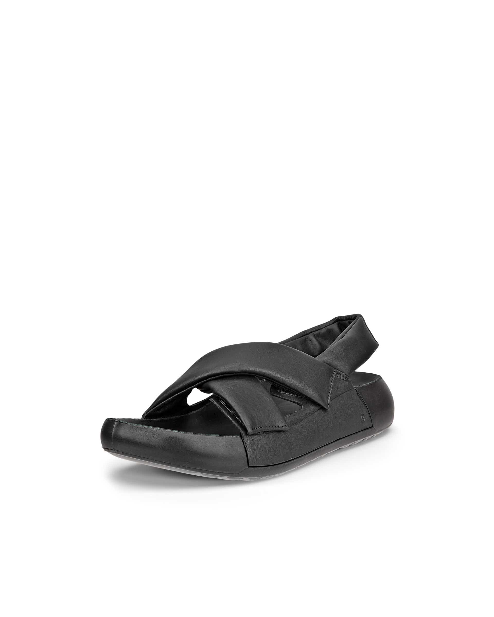 Dámské kožené sandály ECCO® Cozmo PF - Černá - Main