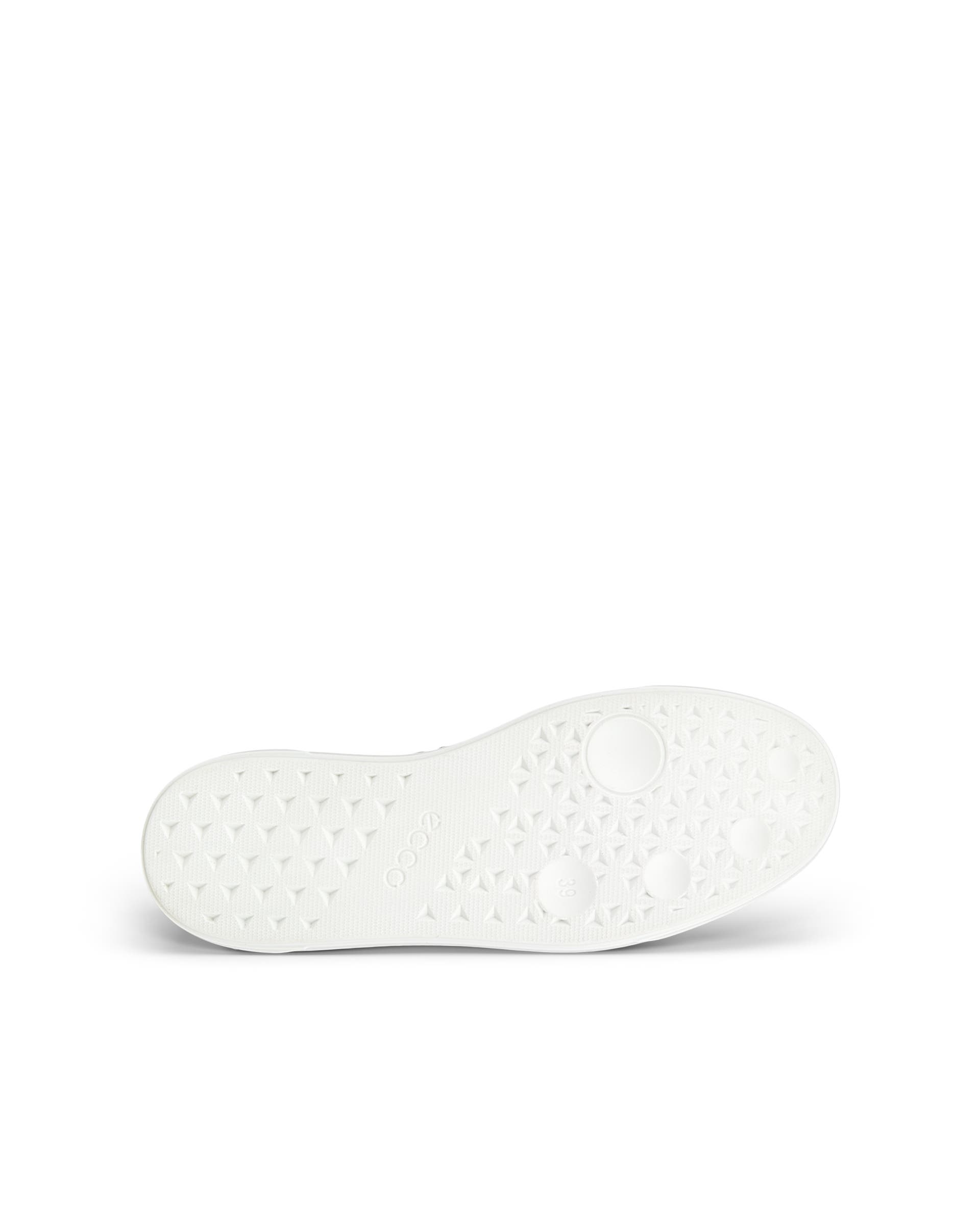 ECCO Street Platform ウィメンズ レザースニーカー - グレー - Sole