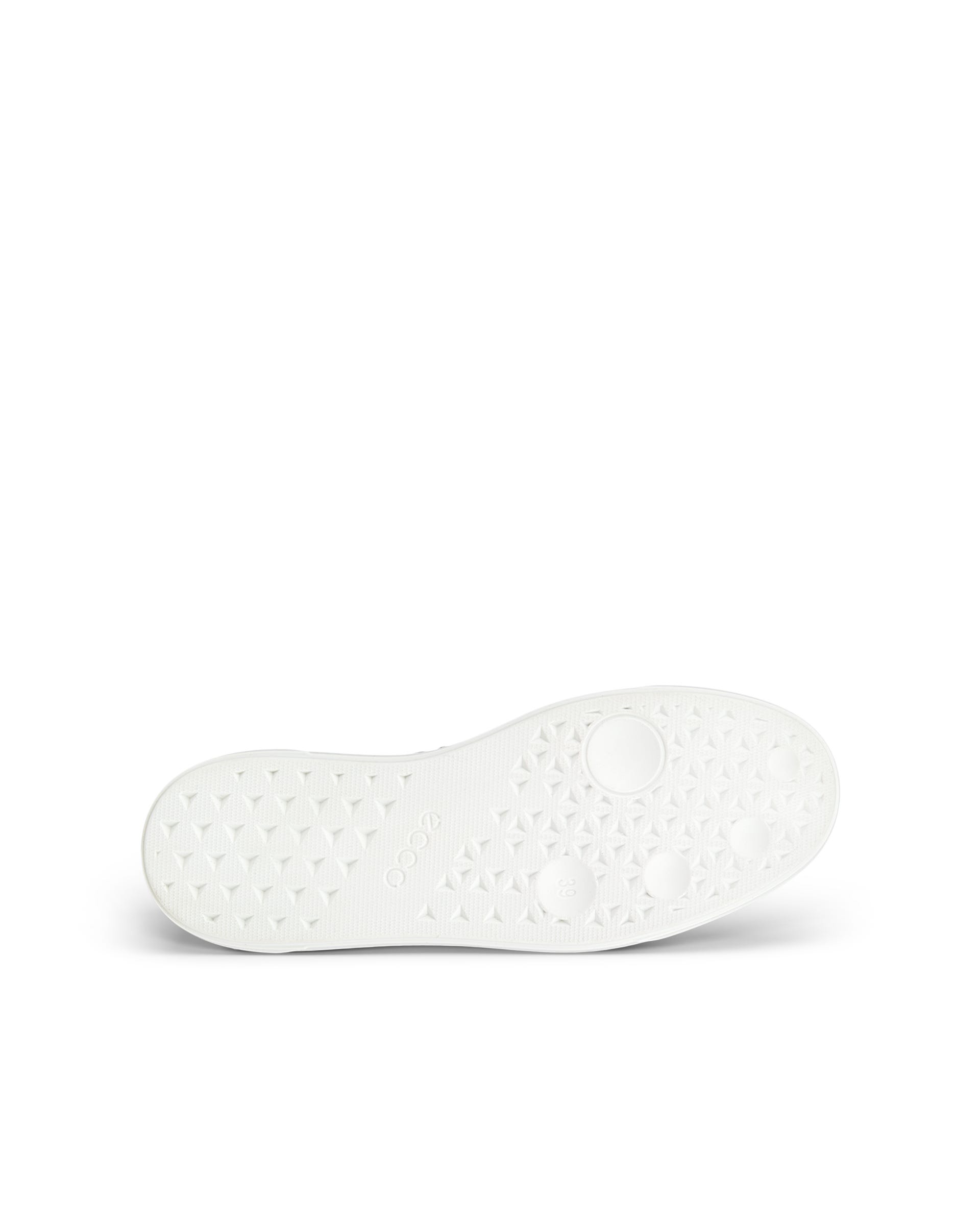 ECCO Street Platform ウィメンズ レザースニーカー - グレー - Sole