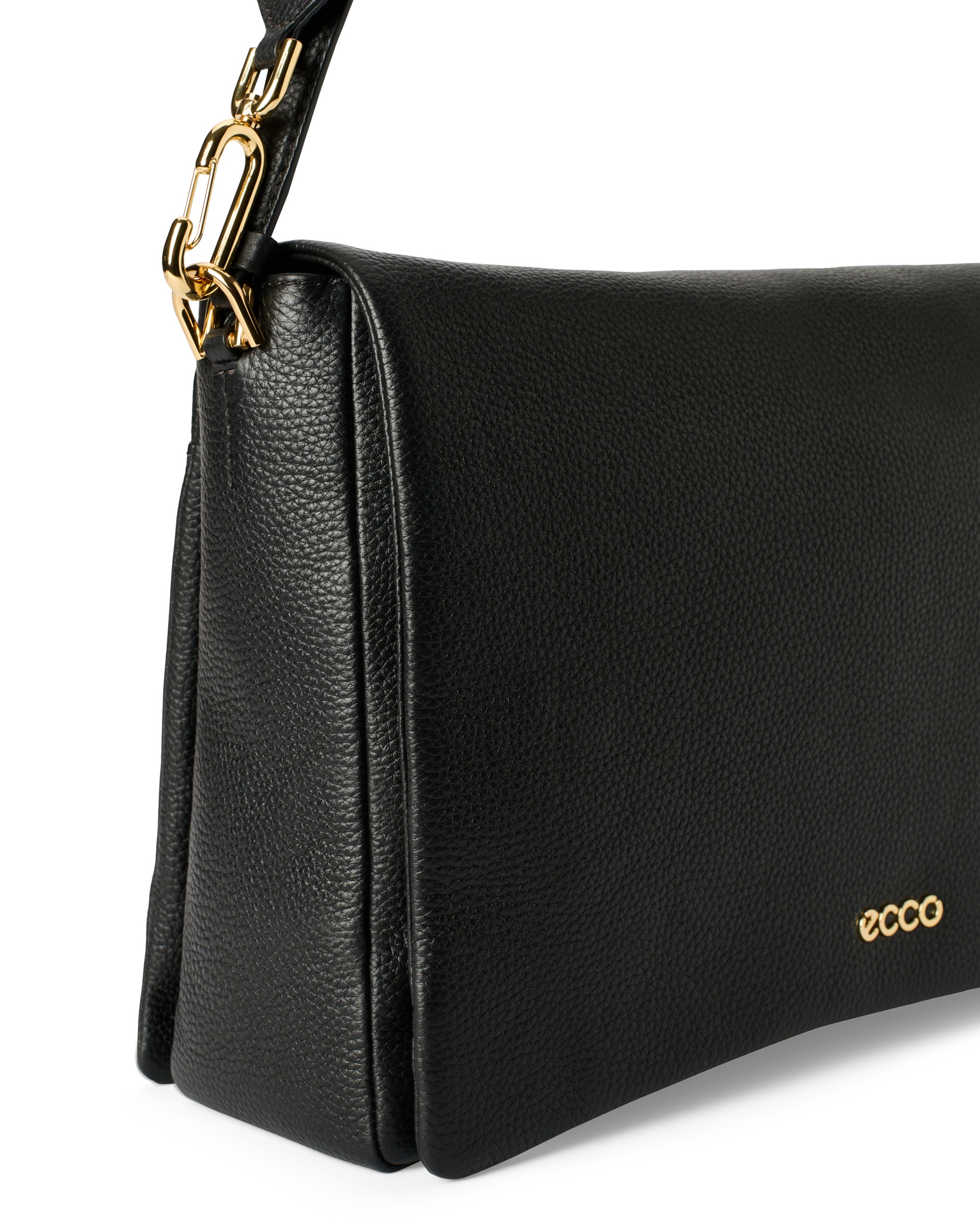 ECCO® Pinch Bag sac bandoulière cuir - Noir - Detail-1
