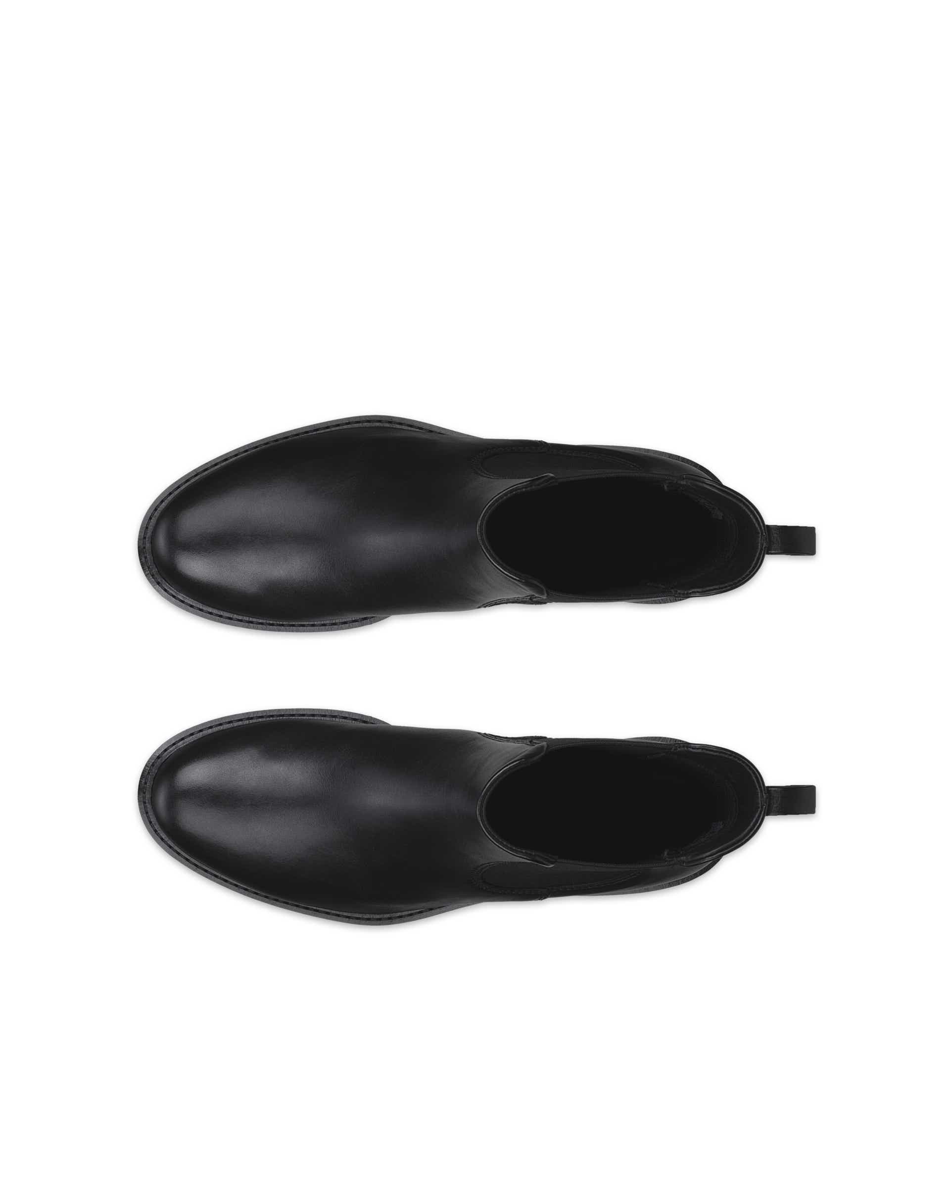 ECCO® SARTORELLE 25 női bőr Chelsea bokacsizma - Fekete - Top left pair