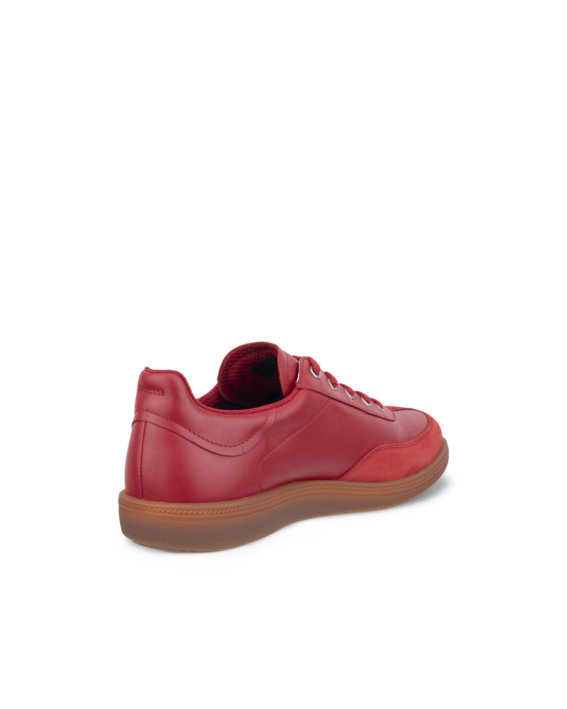 Ténis couro Gore-Tex mulher ECCO® SOFT 11 - Vermelho - Back