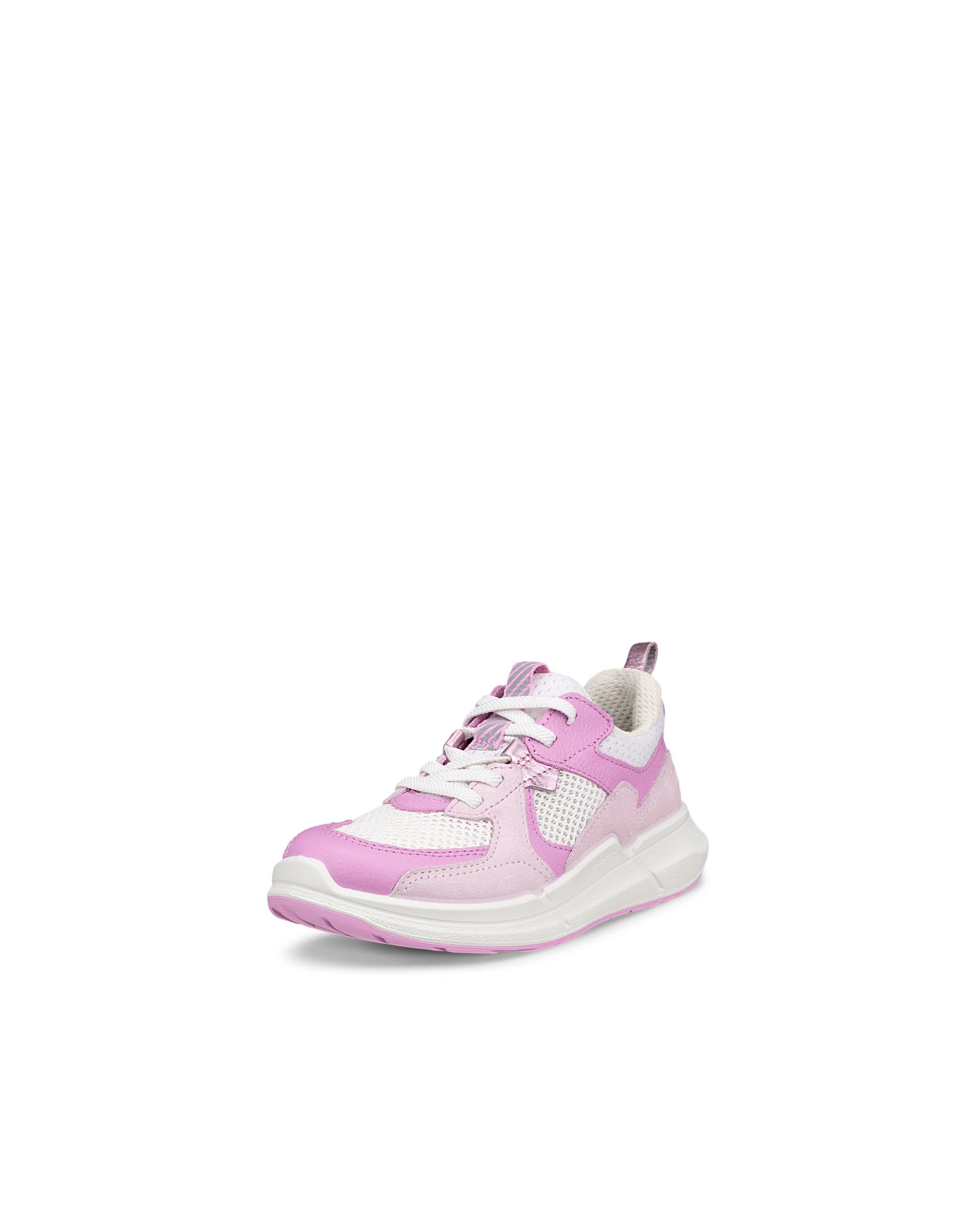 ECCO® BIOM 2.2 Kinder Sneaker aus Leder & Textil - Rosa - Main