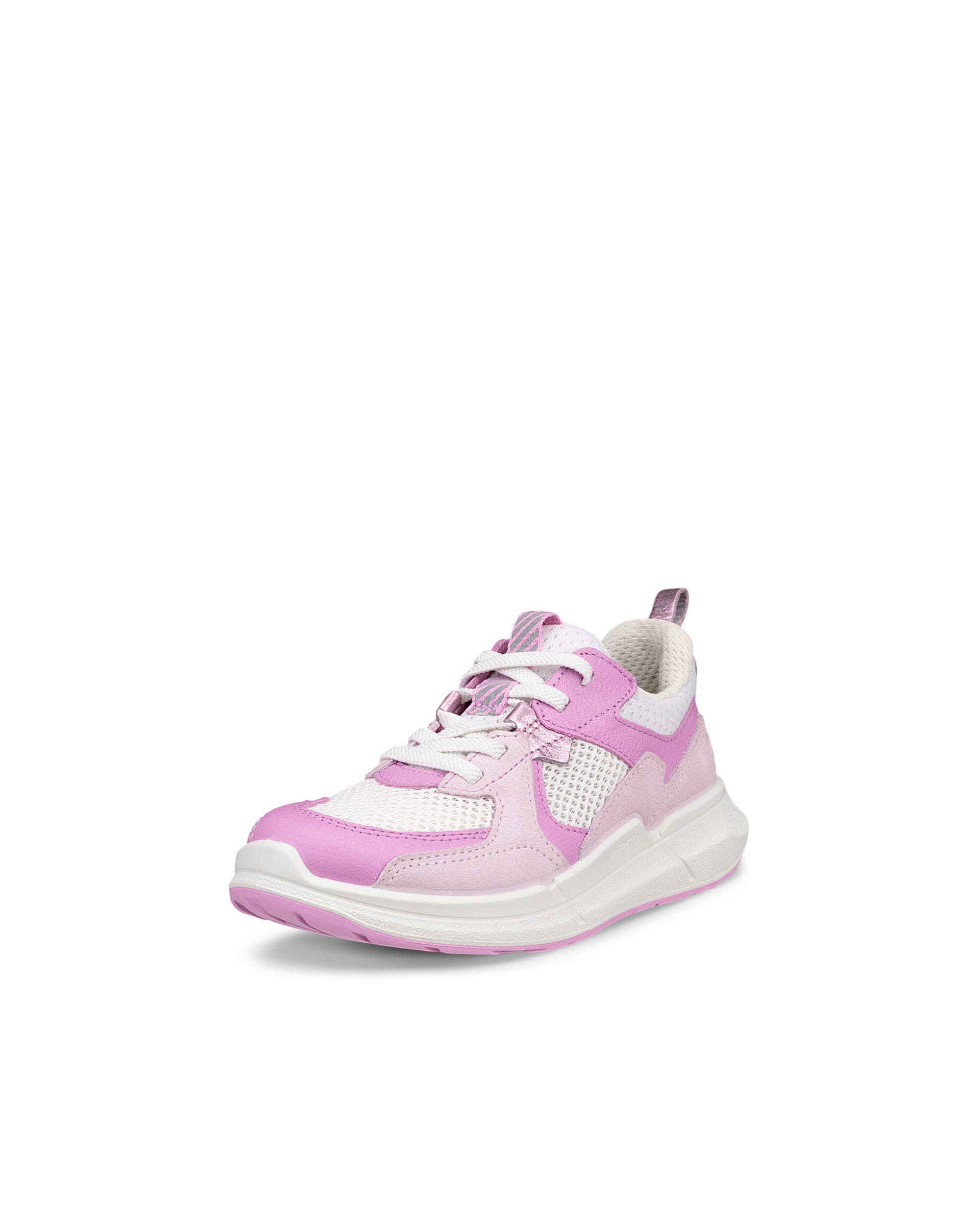 Dziecięce skórzane sneakersy ECCO® BIOM 2.2 - Różowy - Main