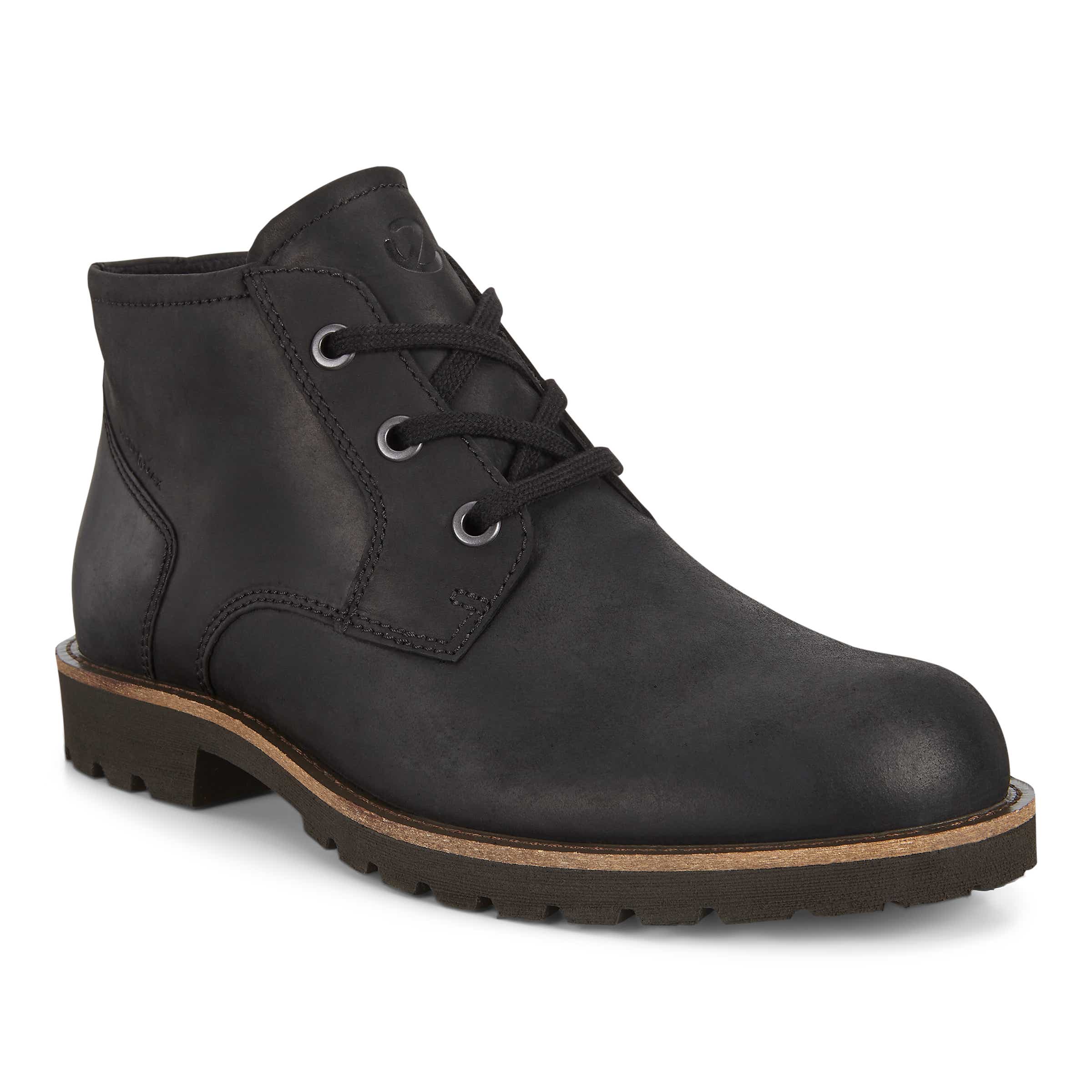 ECCO Jamestown Men's Derby Ankle Boot - Black - Main