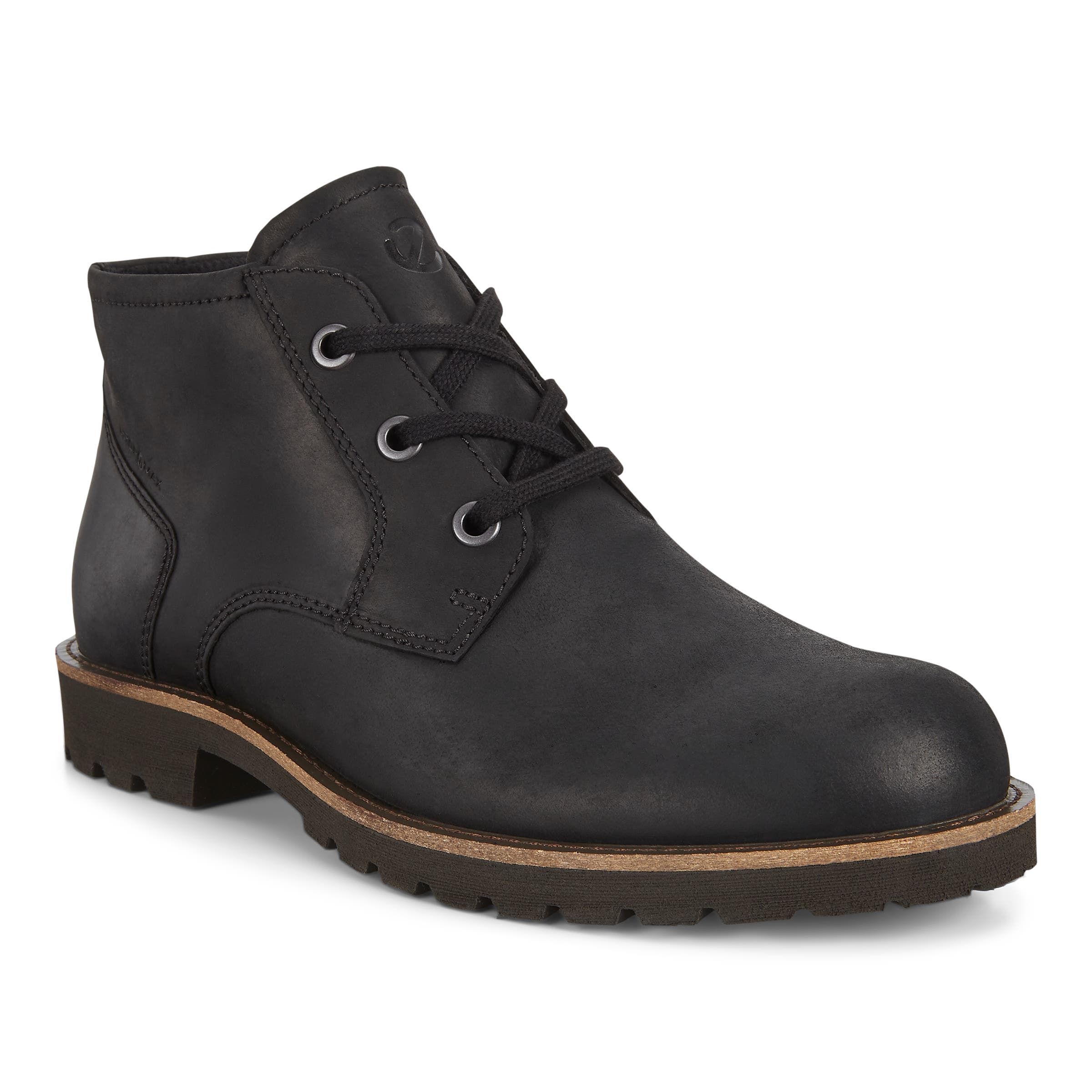 ECCO Jamestown Men's Derby Ankle Boot - Black - Main