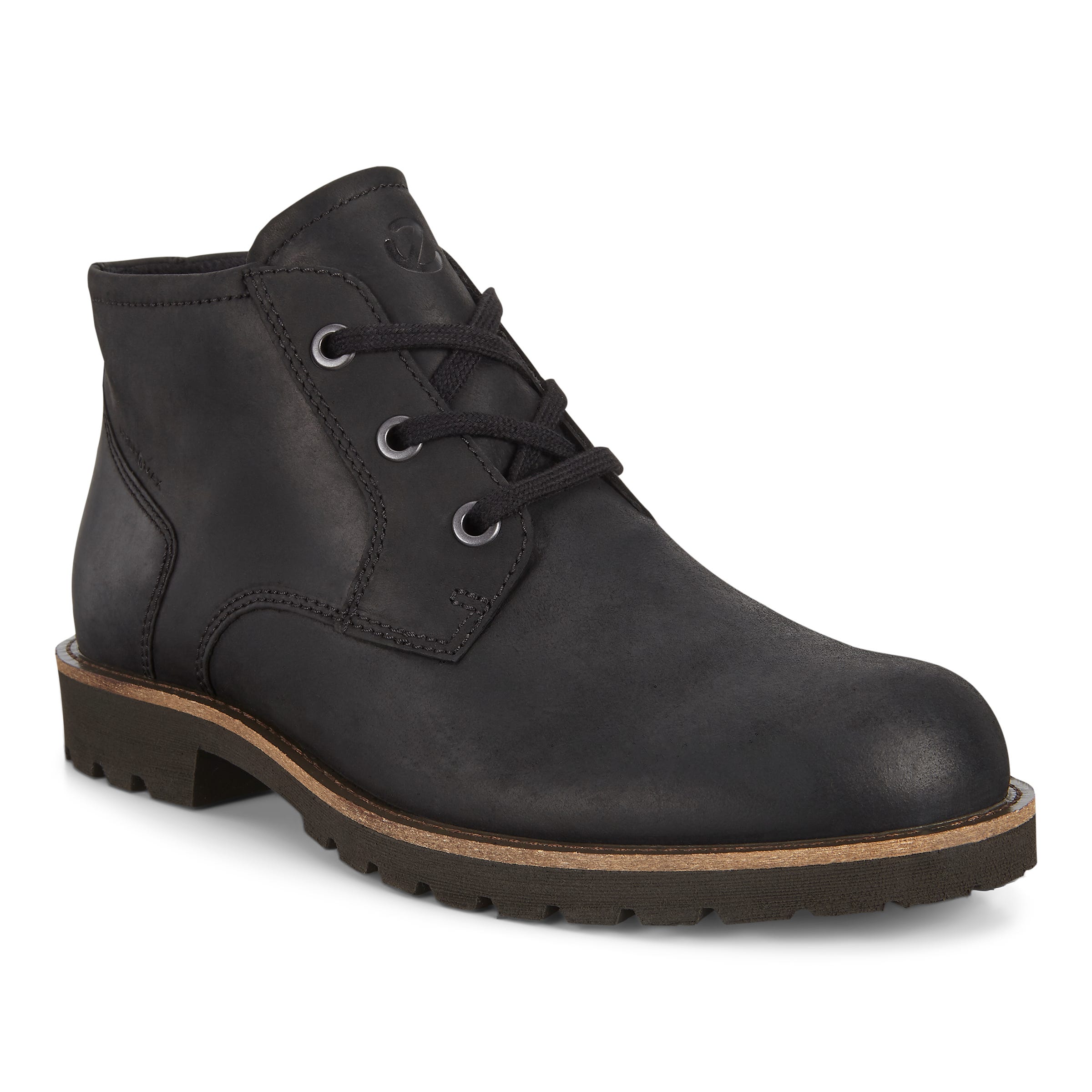 ECCO Jamestown Men's Derby Ankle Boot - Black - Main