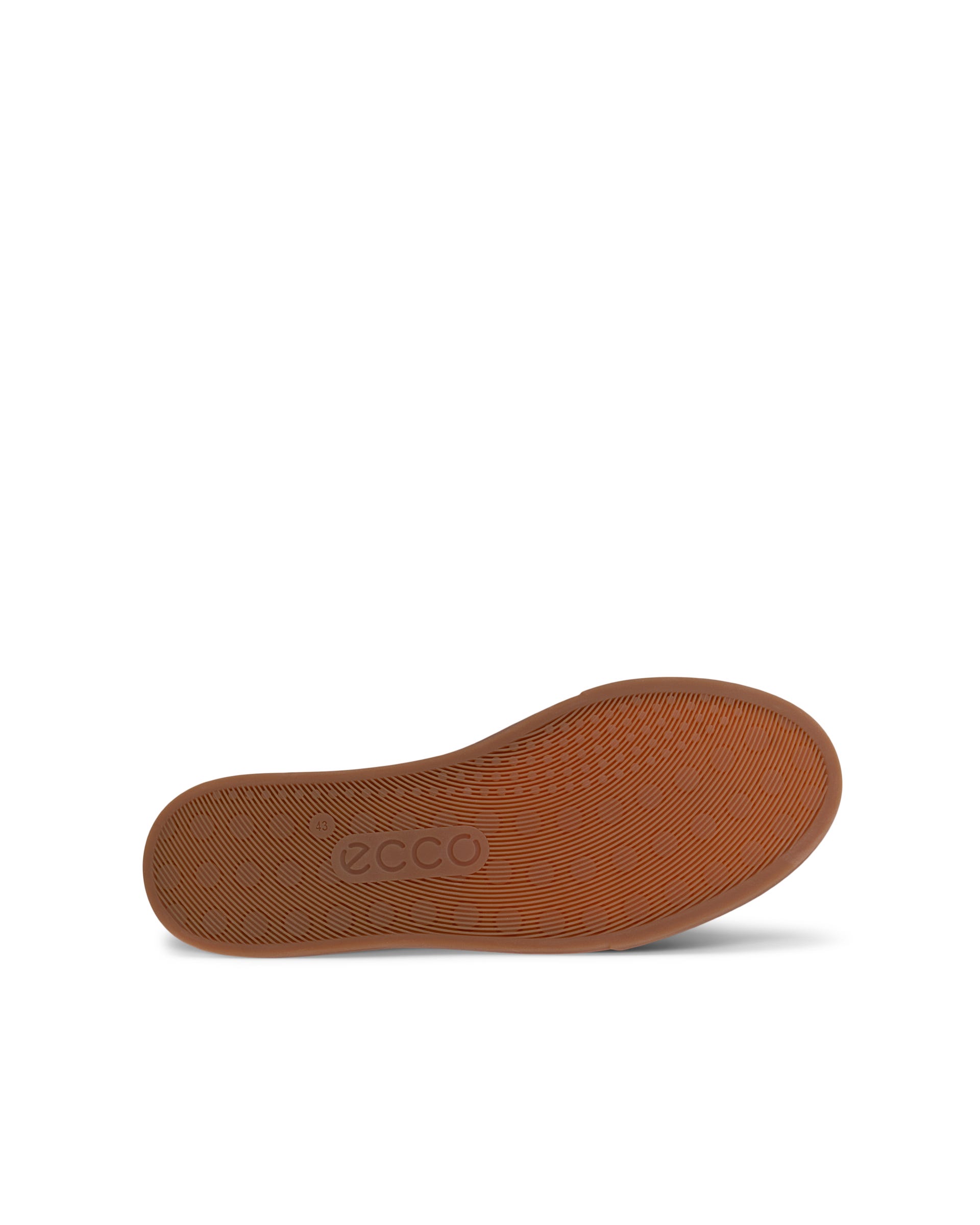 ECCO® SOFT 10 sneakers i læder til herrer - Hvid - Sole