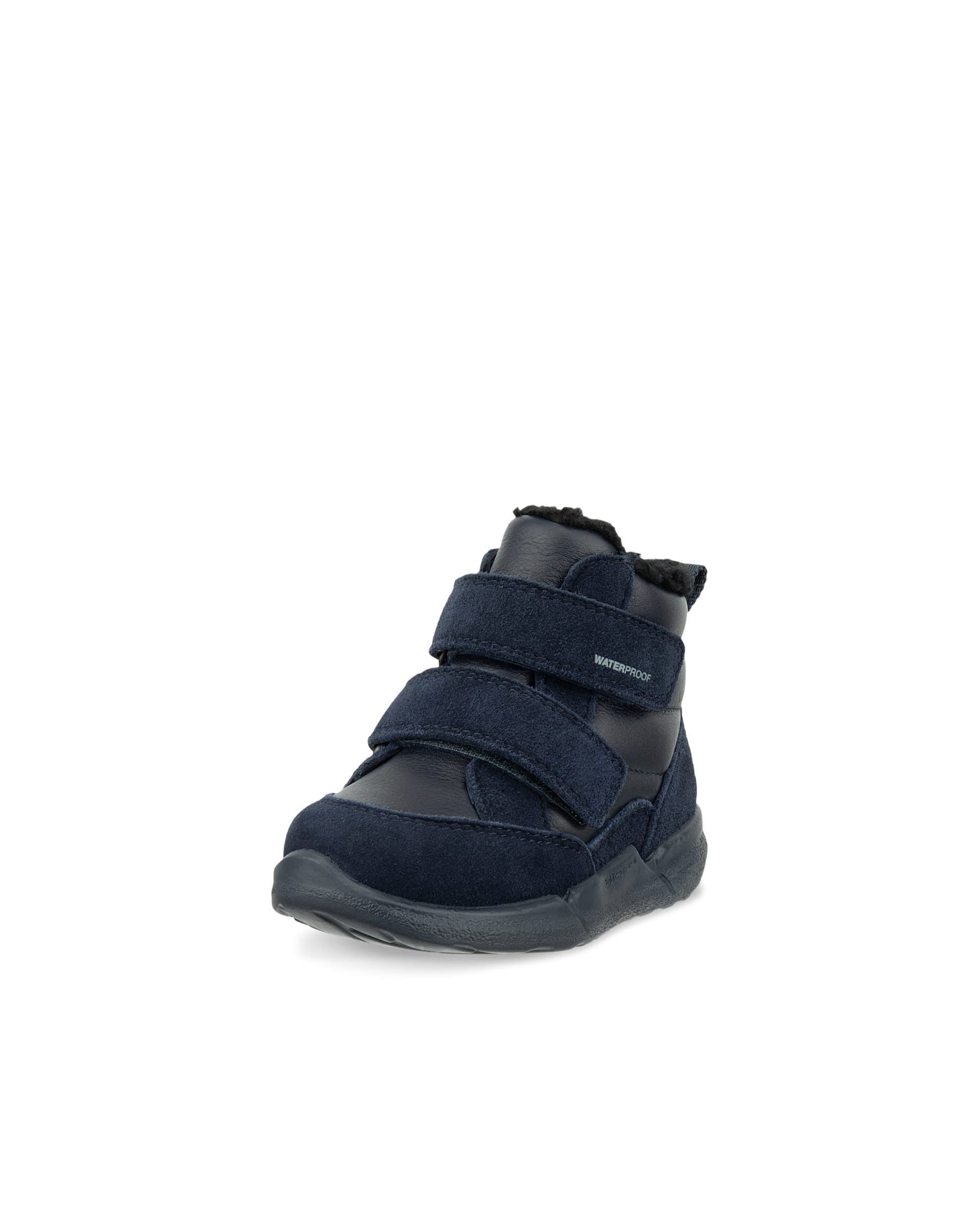 ECCO® BIOM 2.2 INFANT bottes d'hiver imperméable en daim pour enfant - Bleu - Outside
