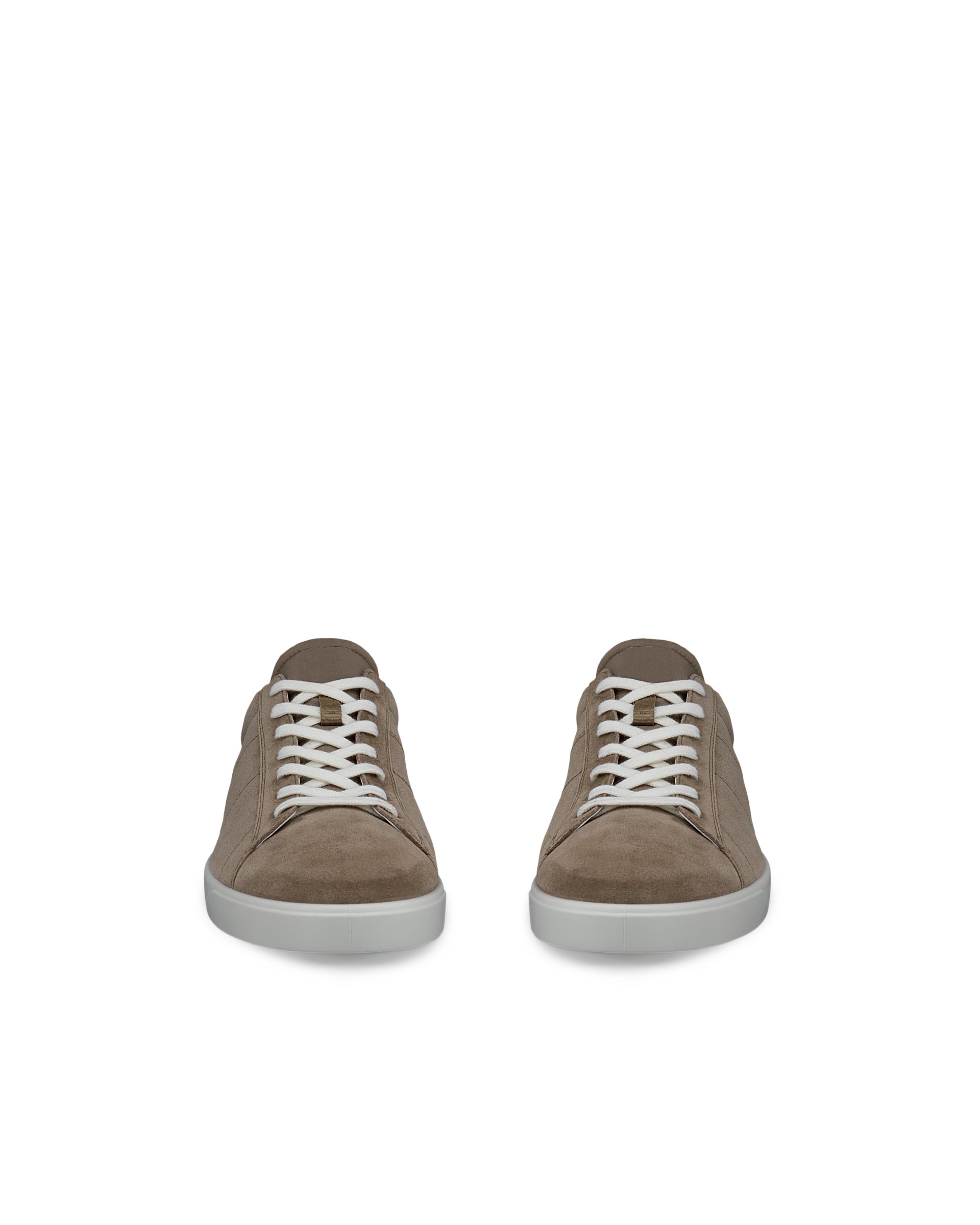 ECCO® STREET LITE Herren Sneaker aus Veloursleder - Braun - Front pair