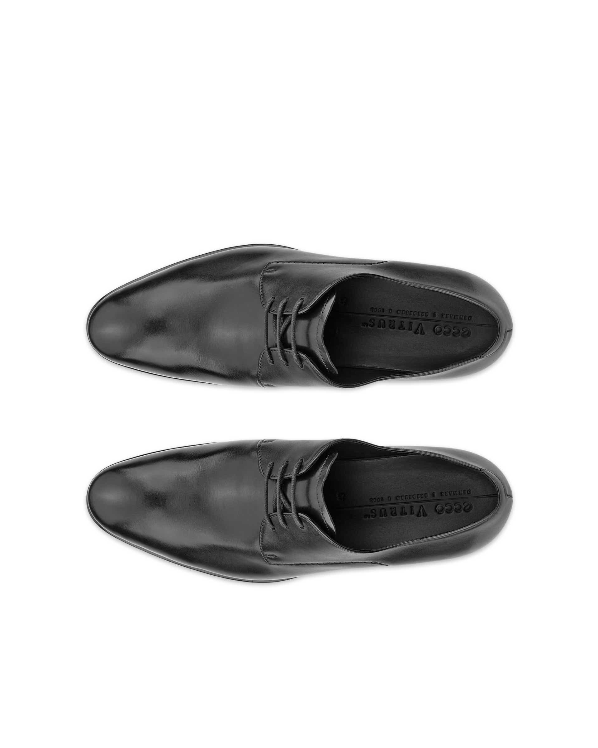 Sapatos derby couro homem ECCO® VITRUS MONDIAL - Preto - Top left pair
