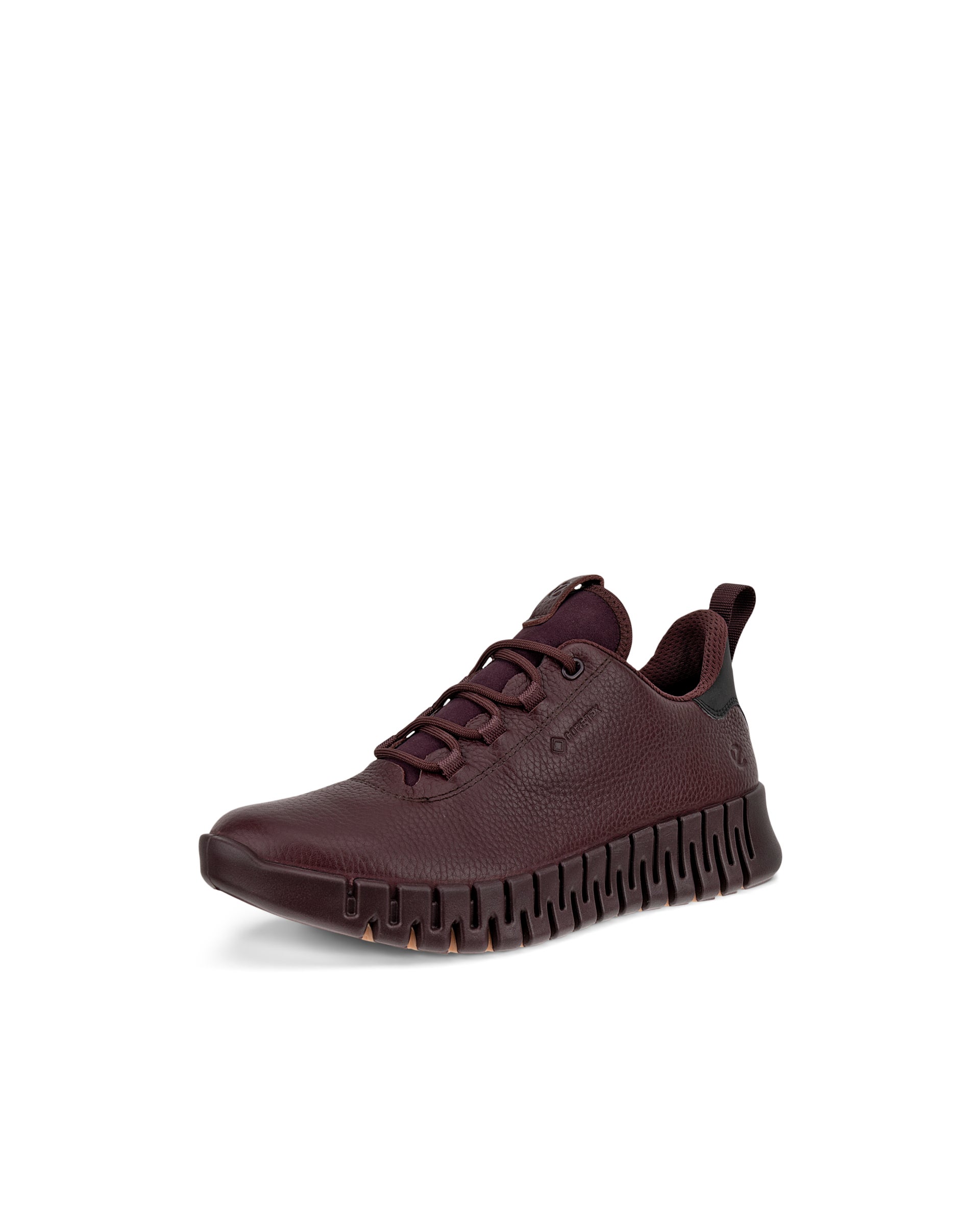 ECCO Gruuv WOMEN ウィメンズ レザーGore-Texスニーカー - パープル - Main