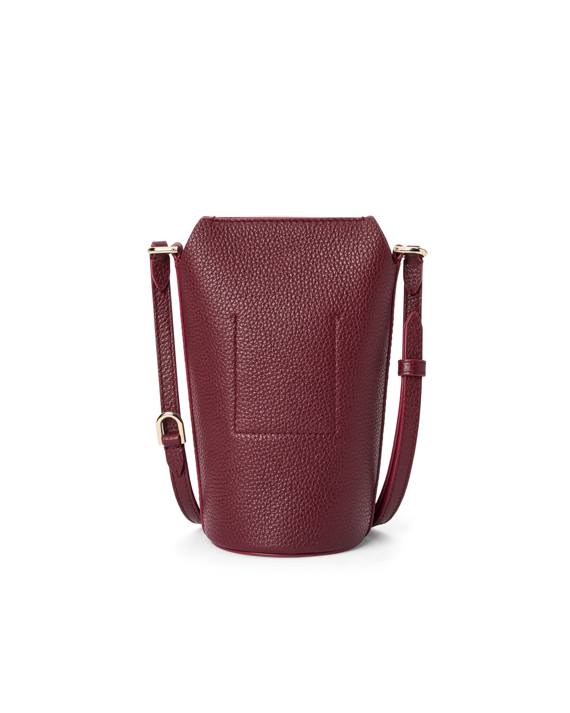 ECCO® POT BAG odinis telefono krepšys moterims - Raudona - Back