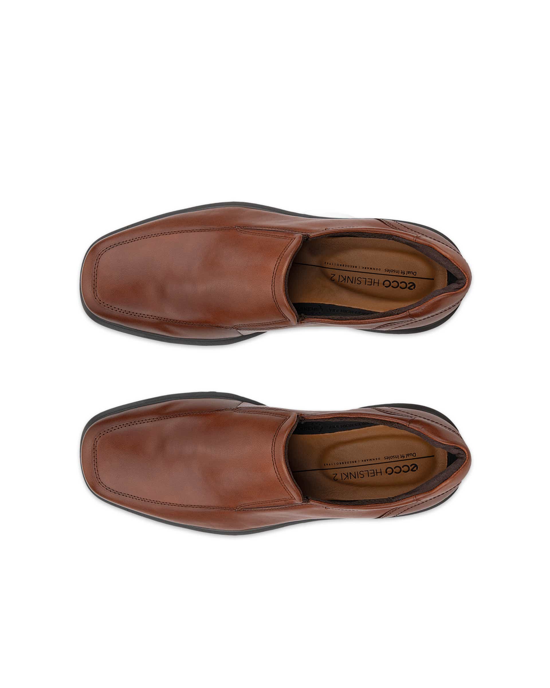ECCO® Helsinki 2 Herren Lederslipper Business - Braun - Top left pair