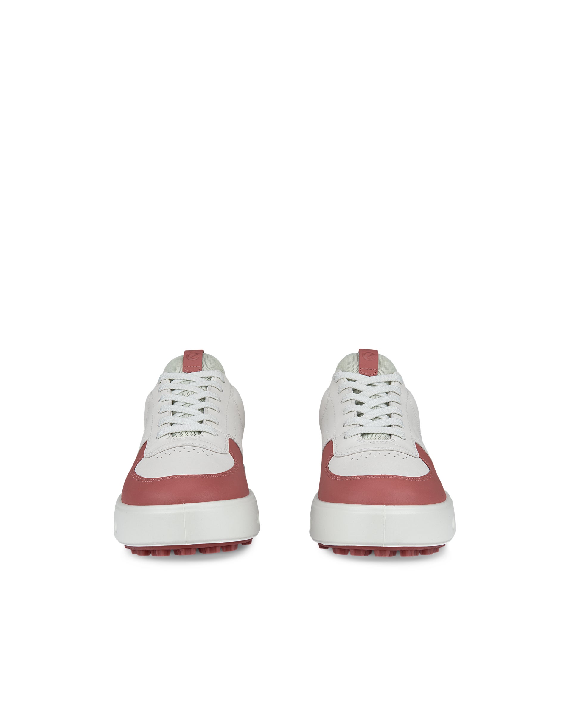 ECCO Golf Street 720 ウィメンズ レザーGore-Texゴルフシューズ - ホワイト - Front pair