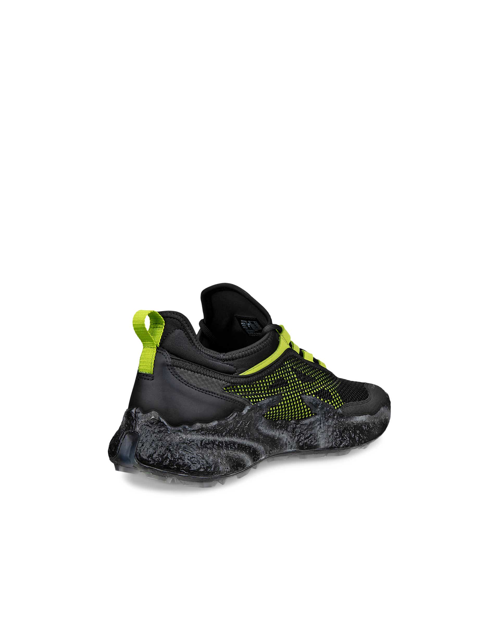 Men's ECCO® Golf Biom H5 Textile Golf Shoe - Black - Back