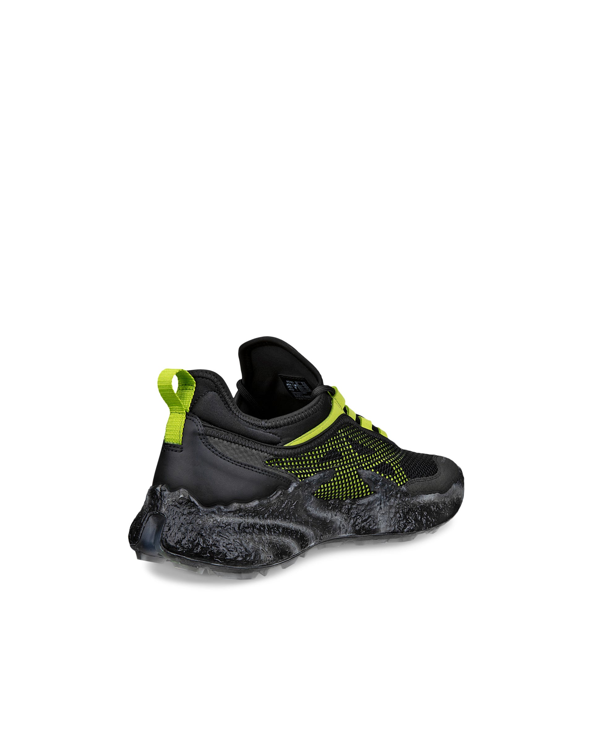 Men's ECCO® Golf Biom H5 Textile Golf Shoe - Black - Back