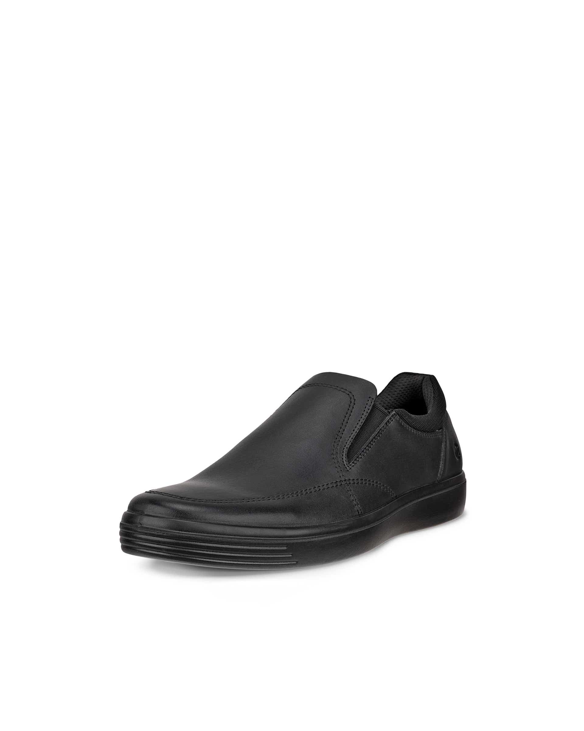 Pánské nubukové nazouvací tenisky ECCO® CLASSIC SNEAKER - Černá - Main