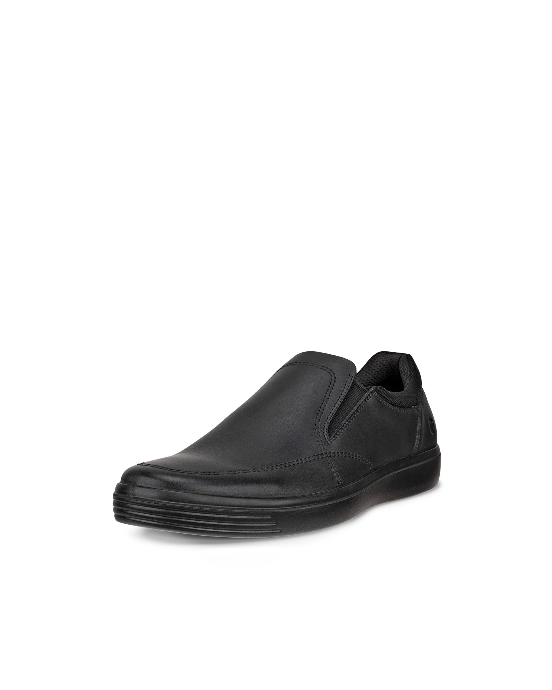 Pánské nubukové nazouvací tenisky ECCO® CLASSIC SNEAKER - Černá - Main