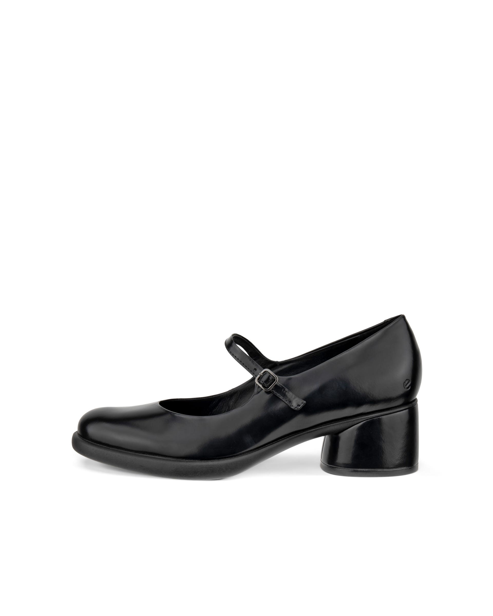 ECCO® Sculpted LX 35 Dames leren pump met blokhak - Zwart - Outside