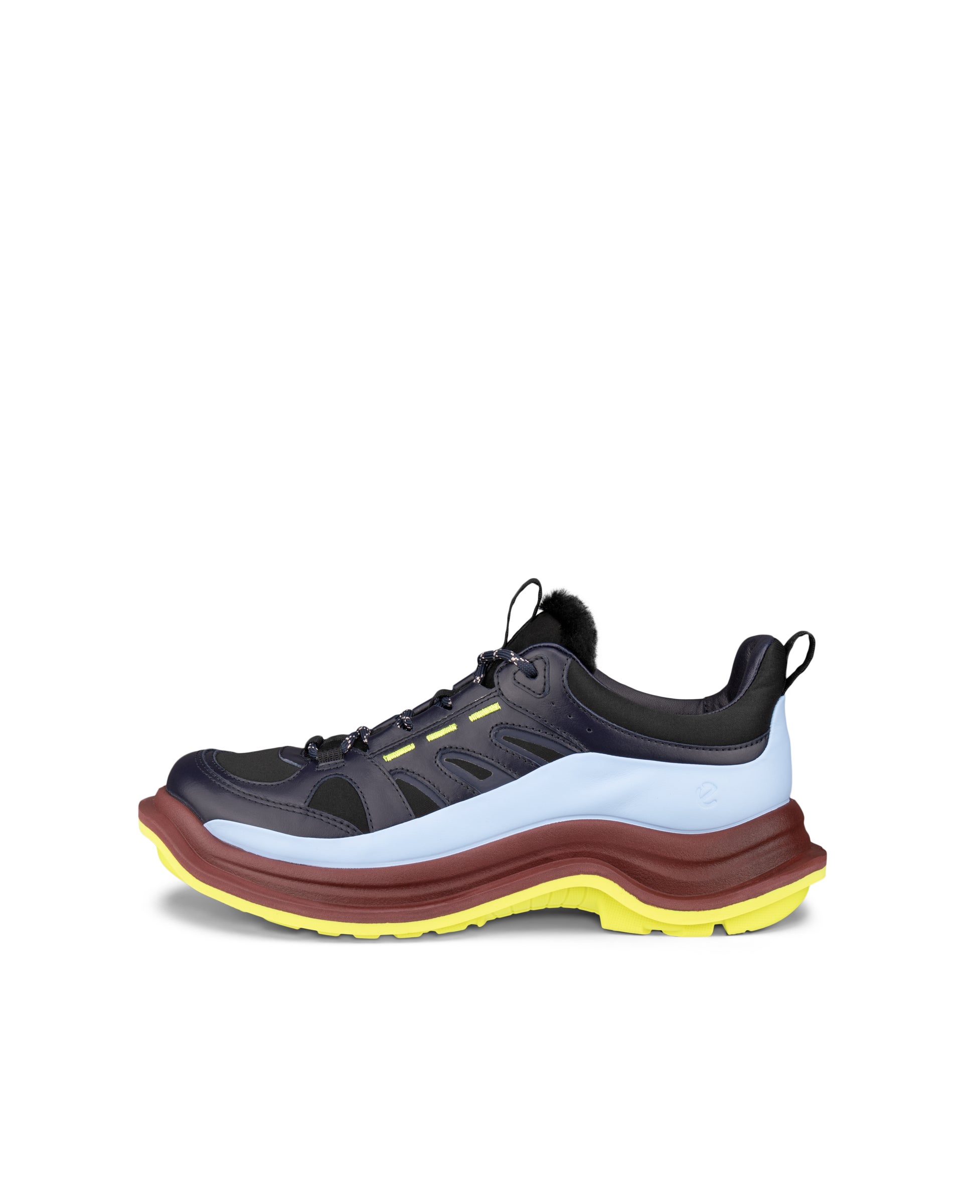 ECCO OFFROAD WOMEN ウィメンズ レザーシューズ - ブルー - Outside