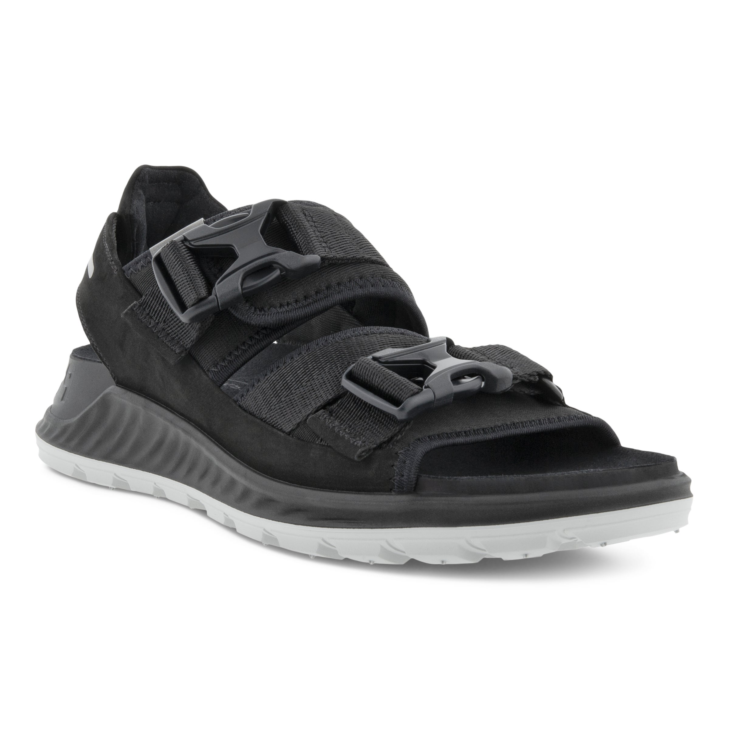 ECCO Exowrap 2S メンズ ヌバックサンダル - ブラック - Main