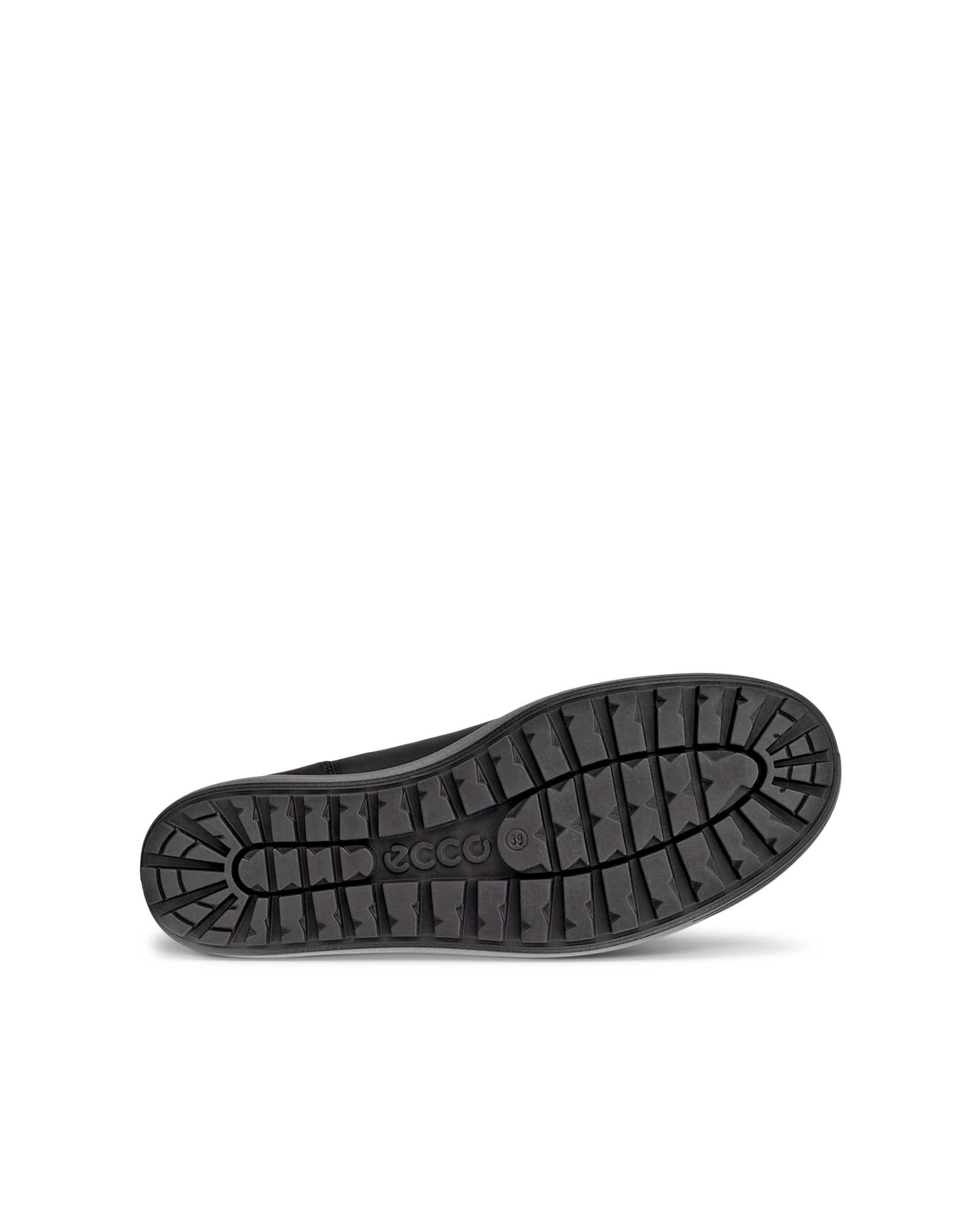Women's ECCO® Soft 7 Tred Nubuck Mid-Cut Boot - Black - Sole