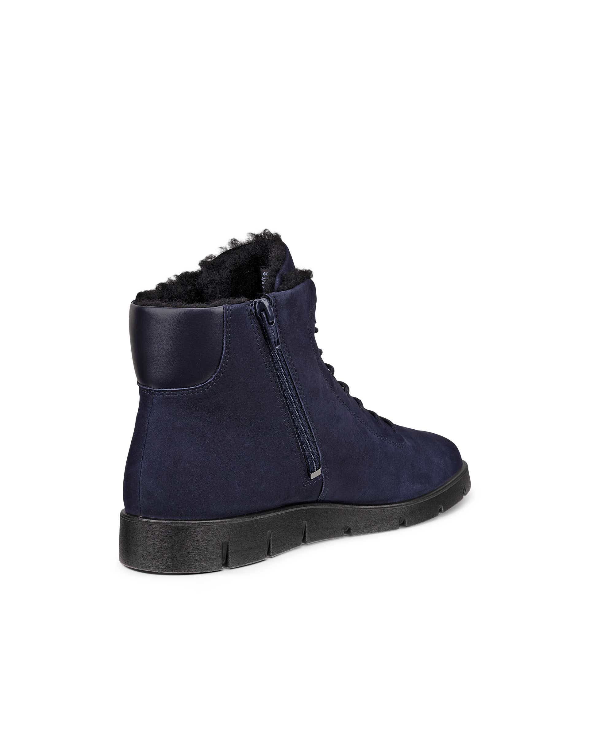ECCO® BELLA dames laars van nubuck - Blauw - Back