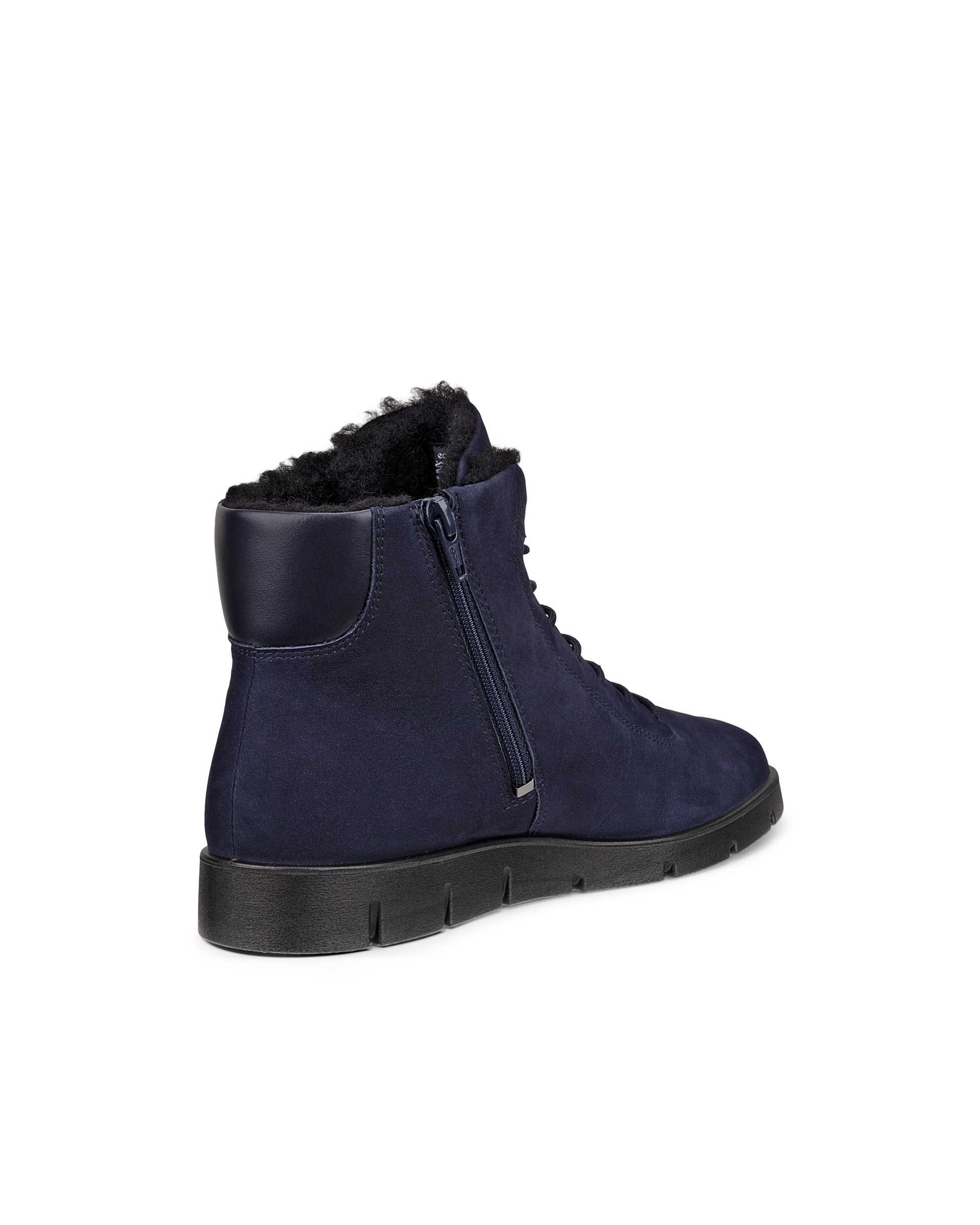 ECCO® BELLA dames laars van nubuck - Blauw - Back