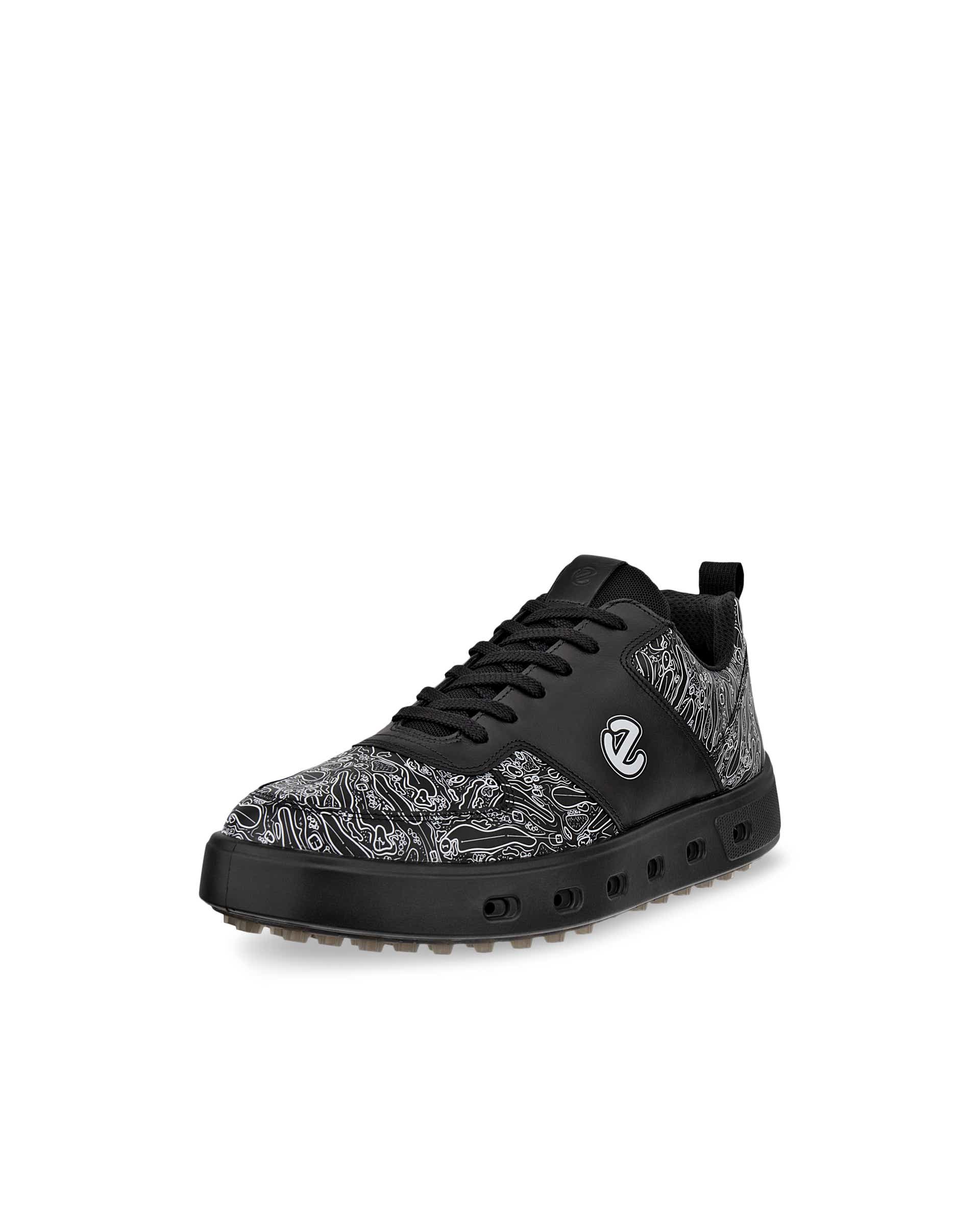 Pánská kožená Gore-Tex golfová obuv ECCO® Golf Street 720 - Černá - Main