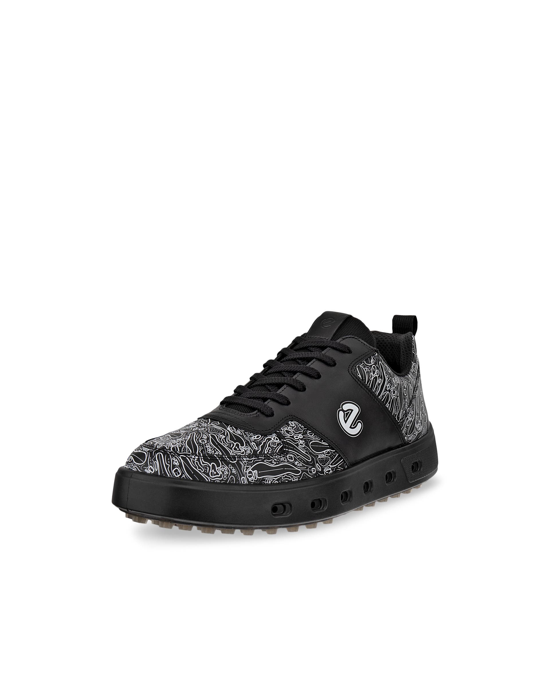 ECCO® Golf Street 720 Herren Golfschuh aus Leder mit Gore-Tex - Schwarz - Main