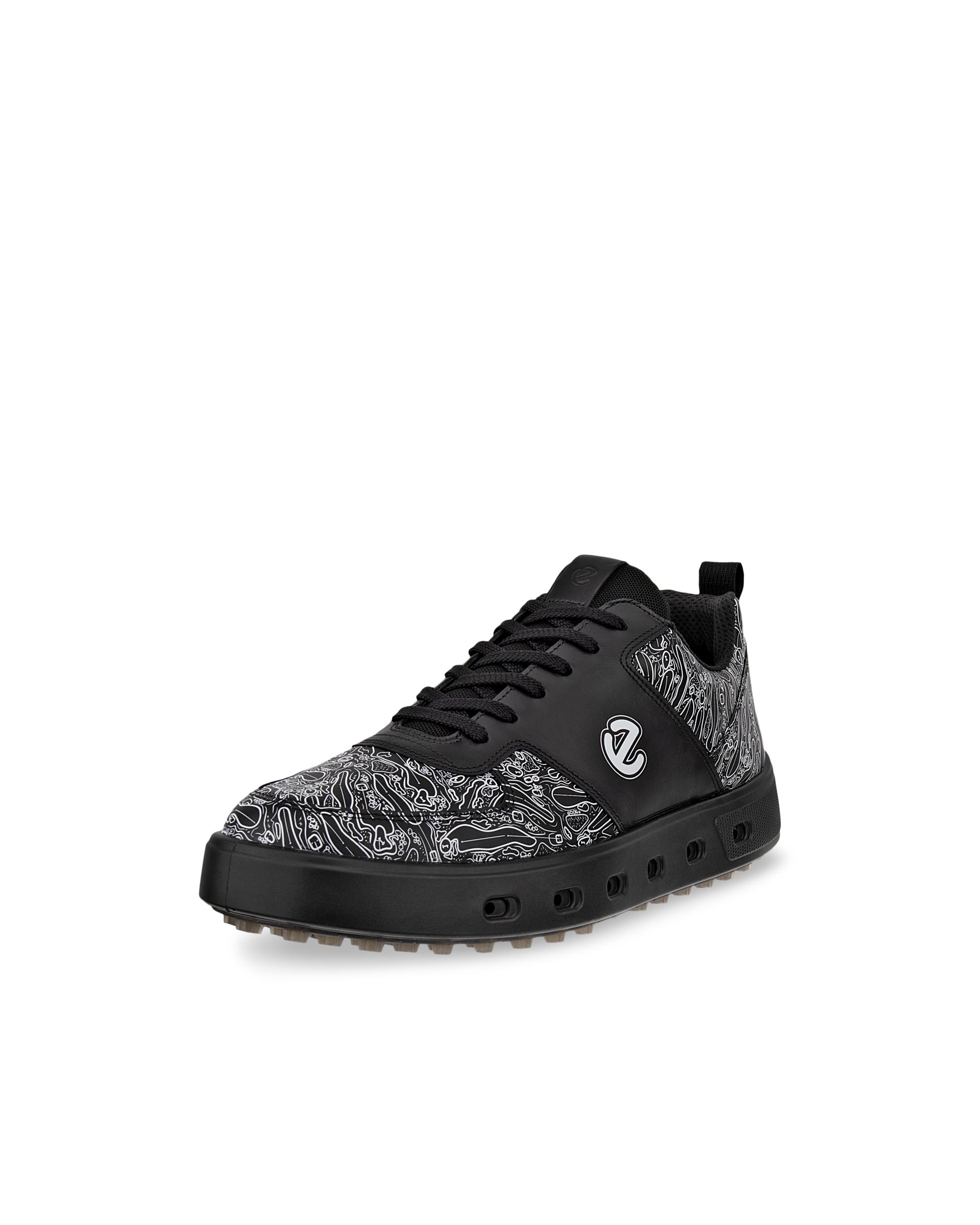 Moški Gore-Tex usnjeni čevlji za golf  ECCO® Golf Street 720 - Črna - Main