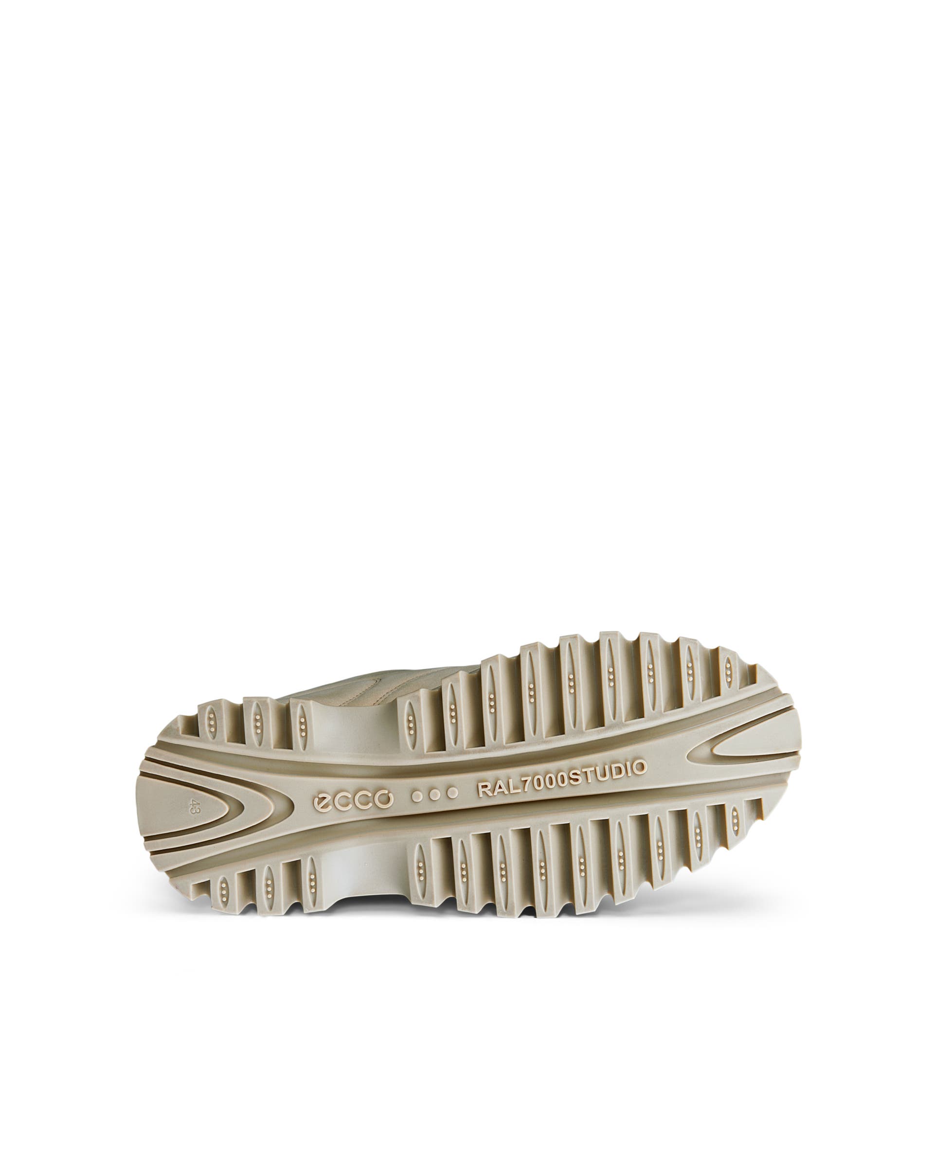 ECCO Street Ace RAL7000 メンズ ヌバックブーツ - ベージュ - Sole