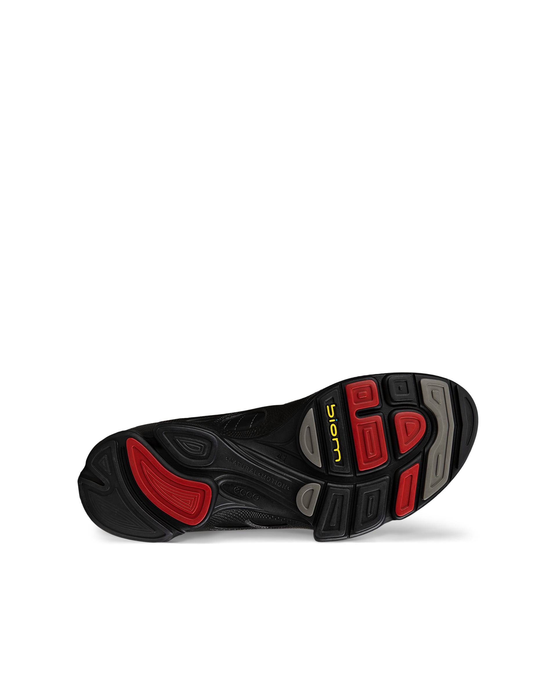 Men's ECCO® BIOM C Leather Outdoor Boot - Black - Sole