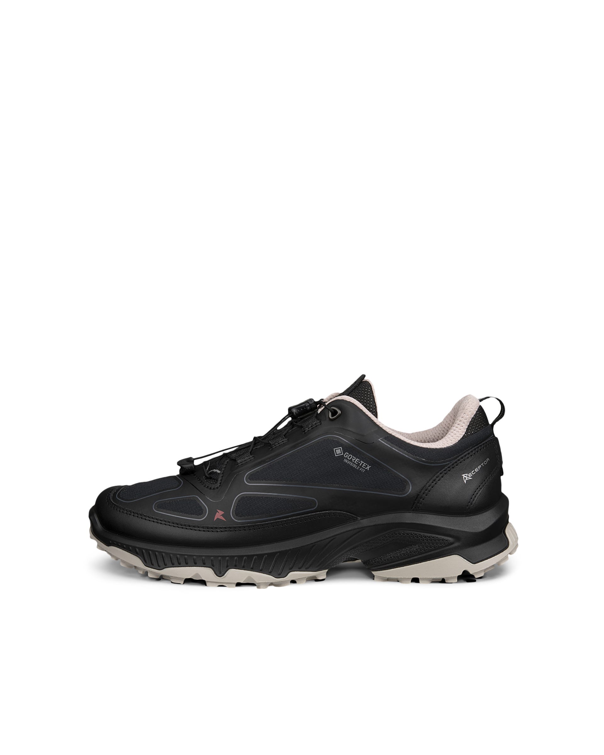 ECCO® RECEPTOR XP Gore-Tex Outdoor sneaker i tekstil til damer - Sort - Outside
