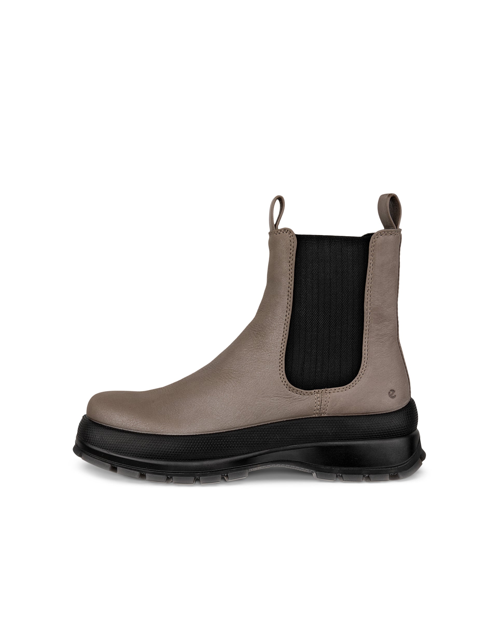 ECCO® TRACK 30 Damen Chelsea Boot aus Leder - Grau - Outside