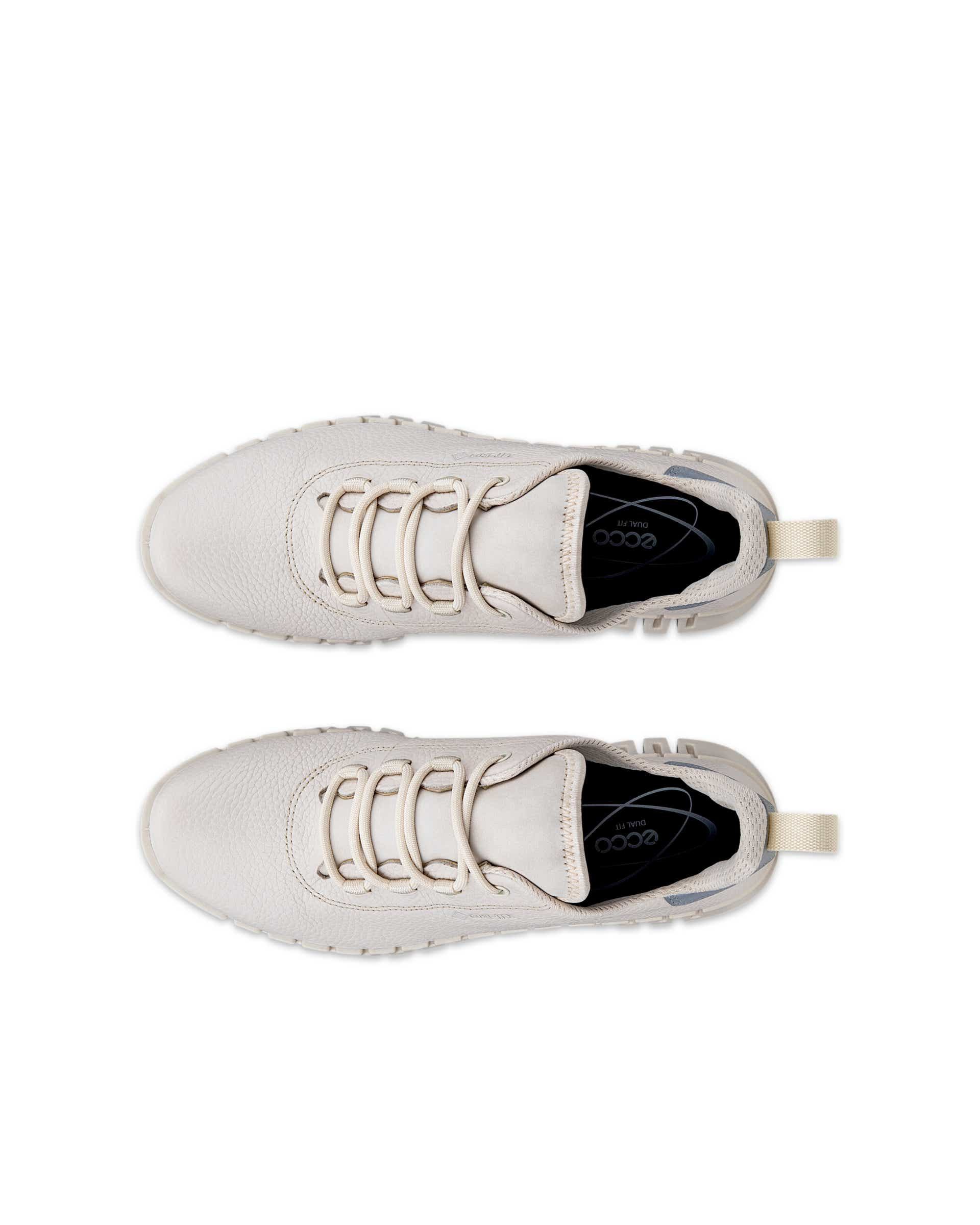 Dámské kožené Gore-Tex tenisky ECCO® Gruuv - Béžová - Top left pair