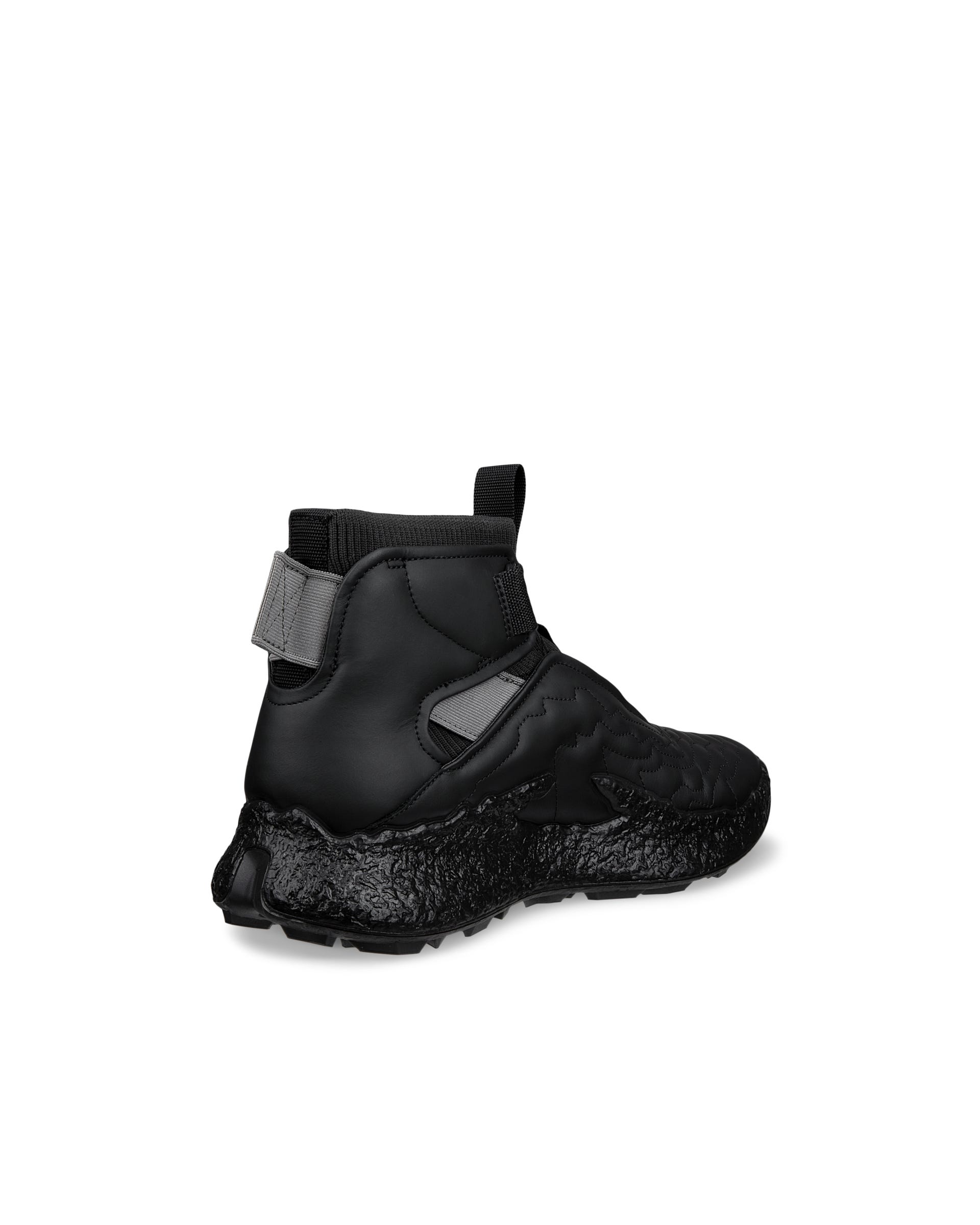 ECCO GOLF BIOM H5 HYBRID Men メンズ レザーウォータープルーフゴルフシューズ - ブラック - Back