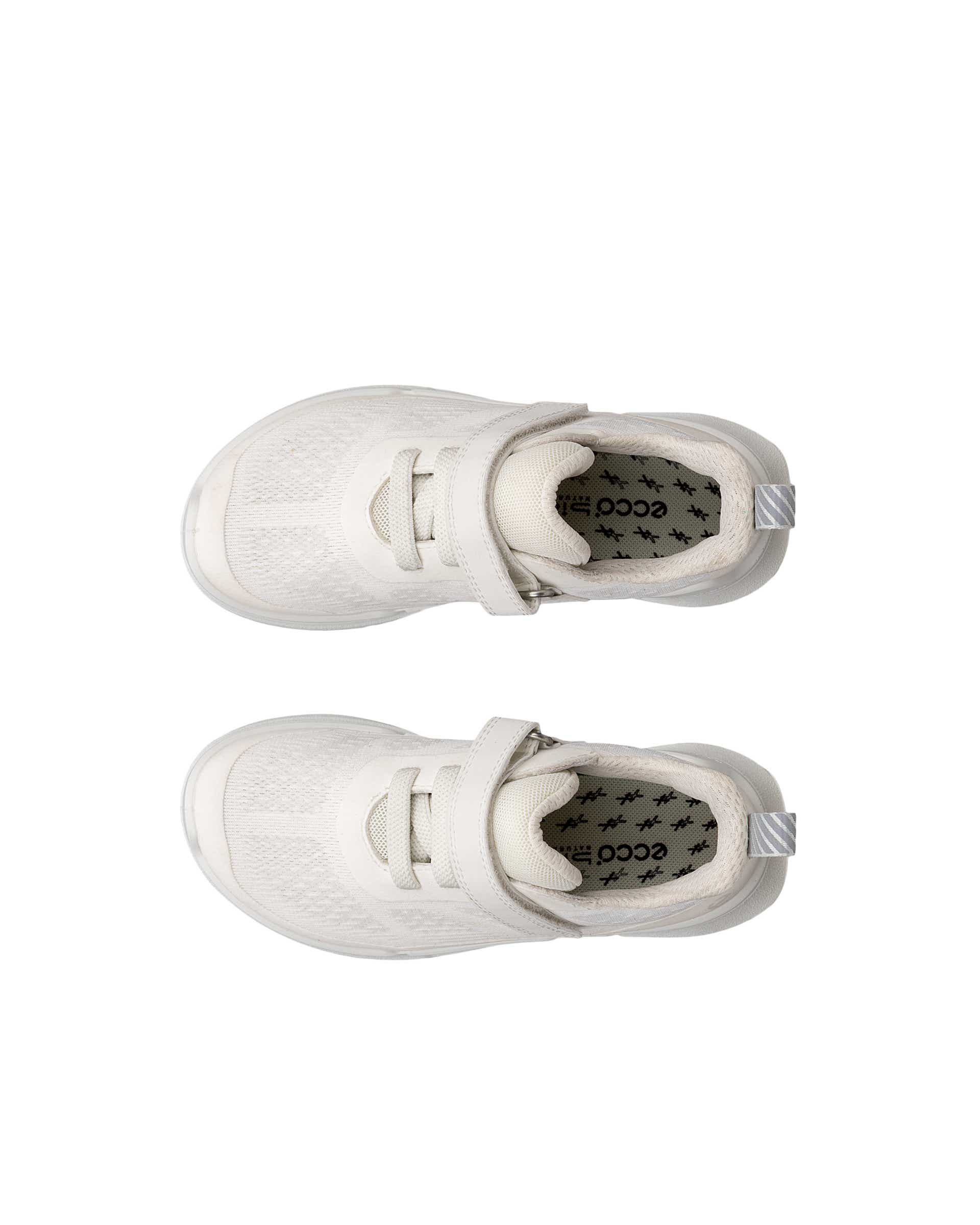 Dziecięce tekstylne sneakersy ECCO® BIOM 2.2 - Biały - Top left pair