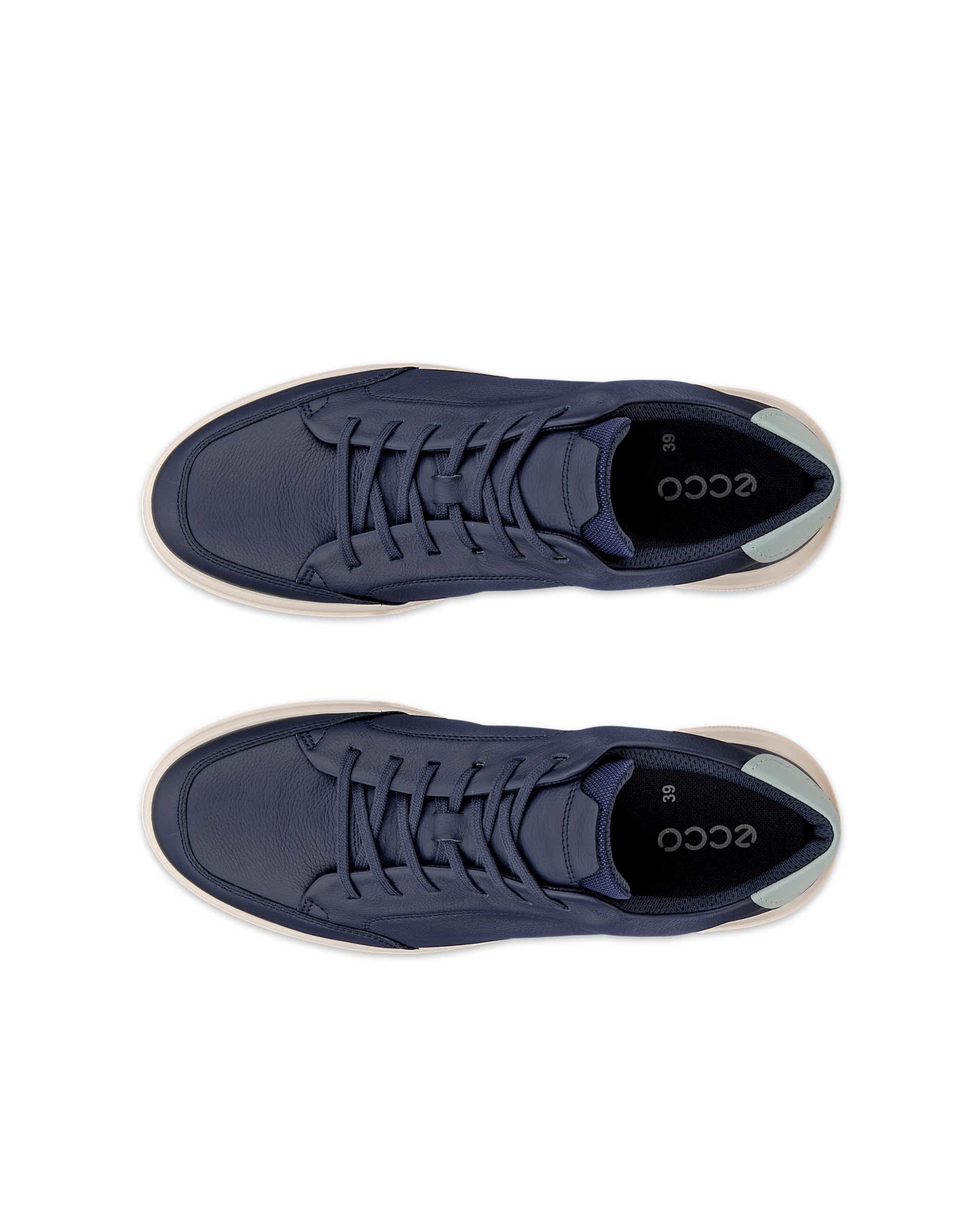 ECCO® MOVE chaussure en cuir pour femme - Bleu - Top left pair