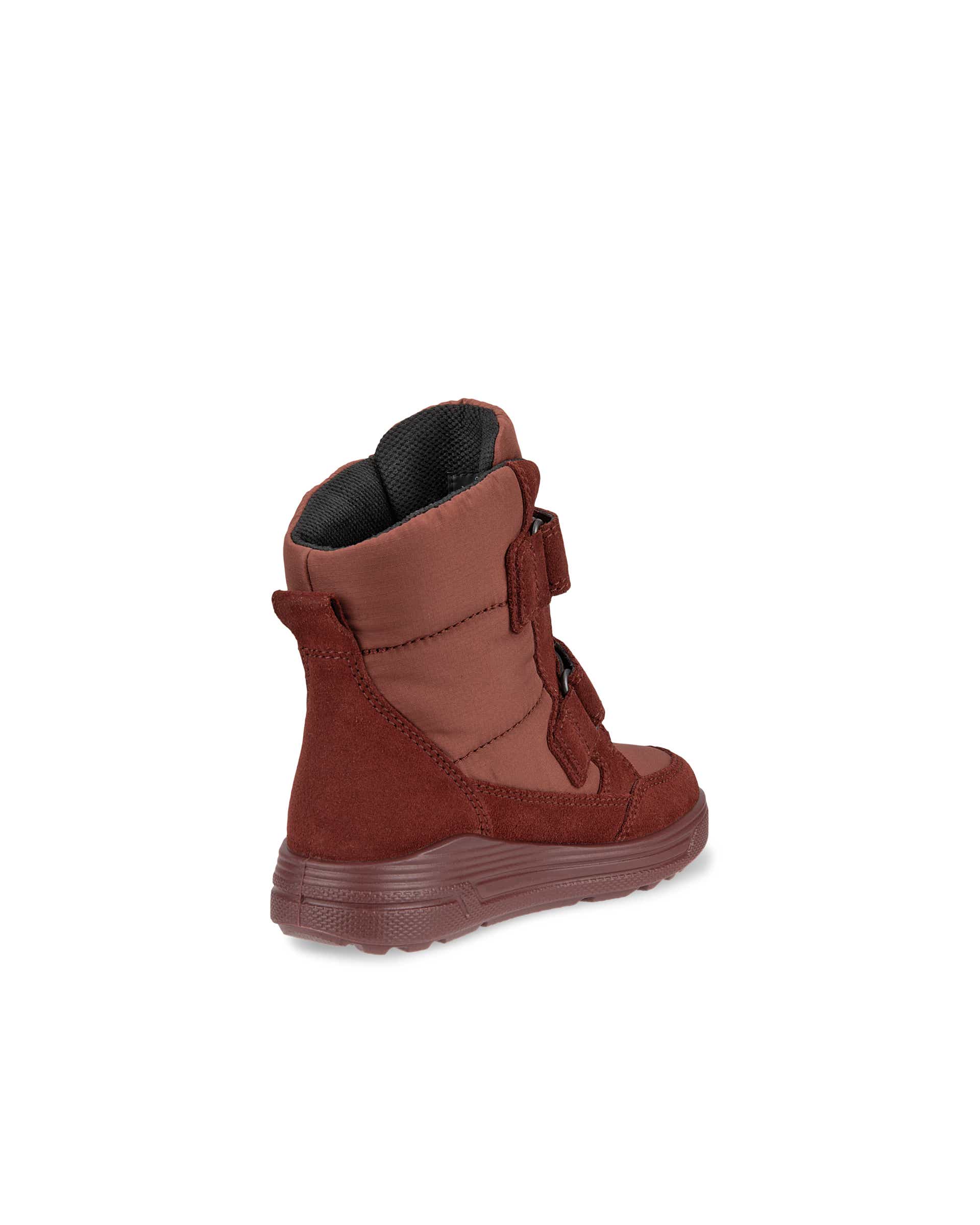 ECCO® URBAN SNOWBOARDER Kinder Winterstiefel aus Veloursleder mit Gore-Tex - Rot - Back