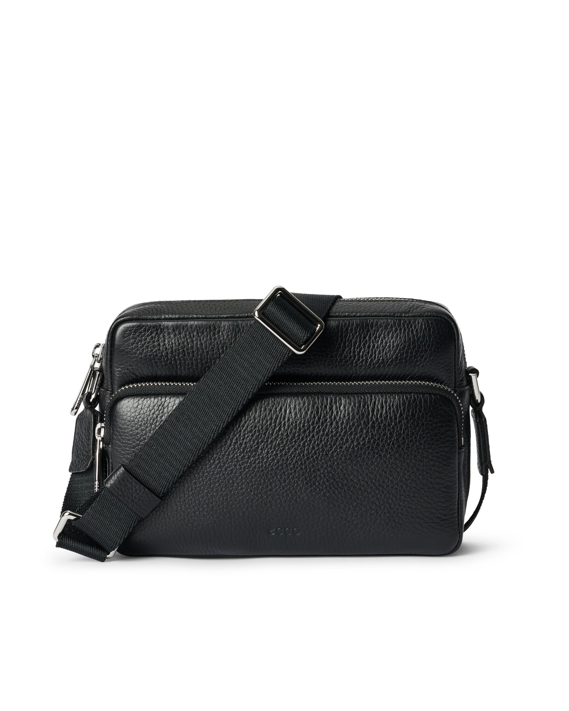 ECCO Camera Bag Pebbled レザーカメラバッグ - ブラック - Main