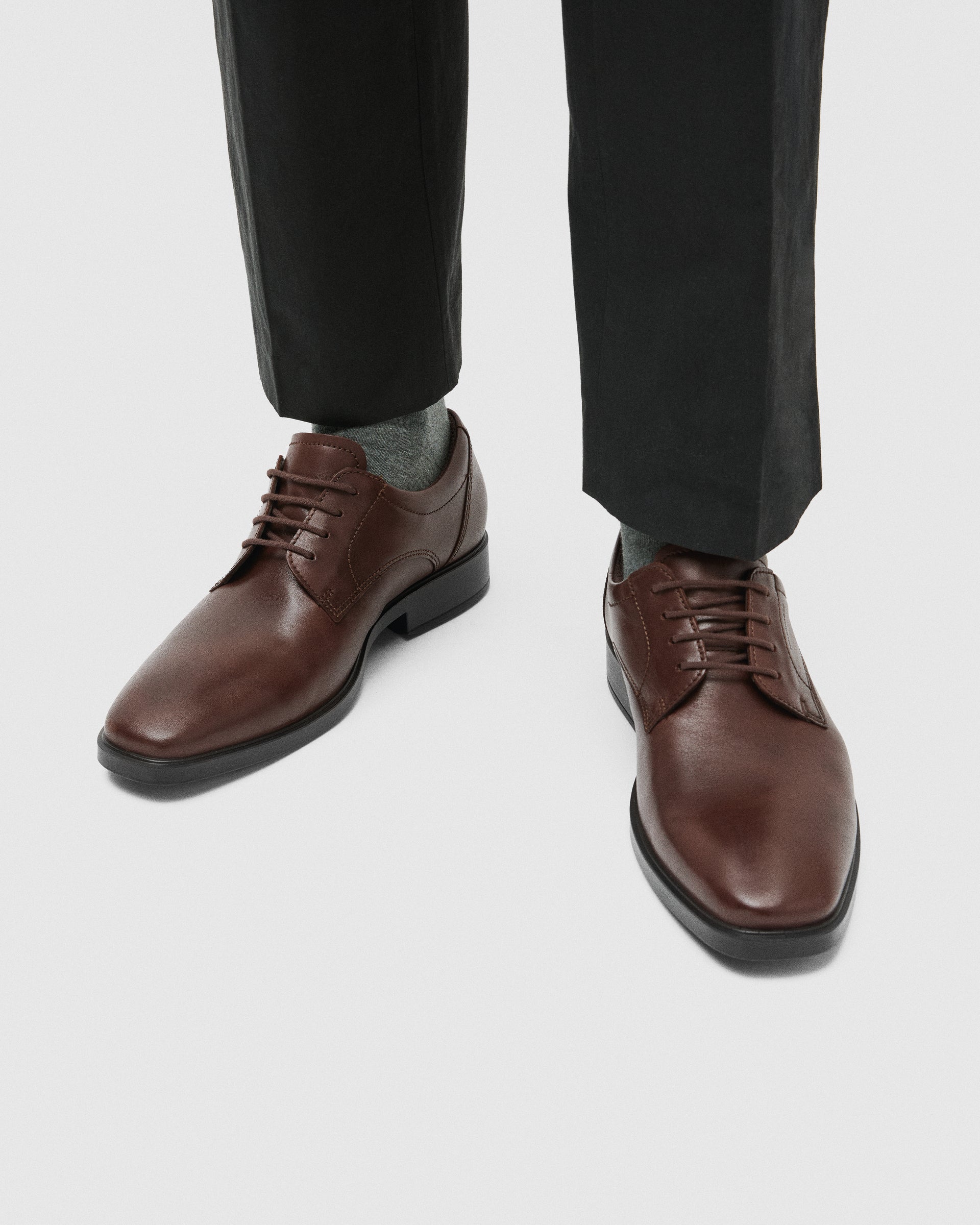 ECCO® METROPOLE MILAN muške kožne cipele derby - Smeđa - Lifestyle image-1