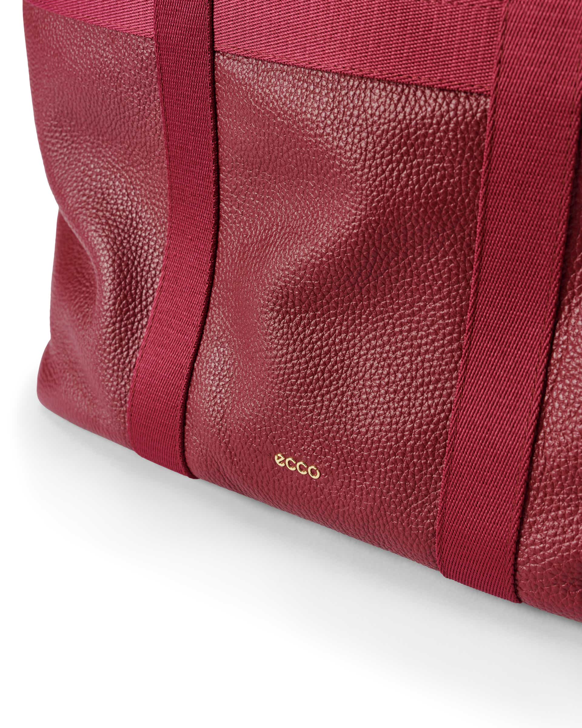 ECCO® Tote sac cabas cuir - Rouge - Detail-2