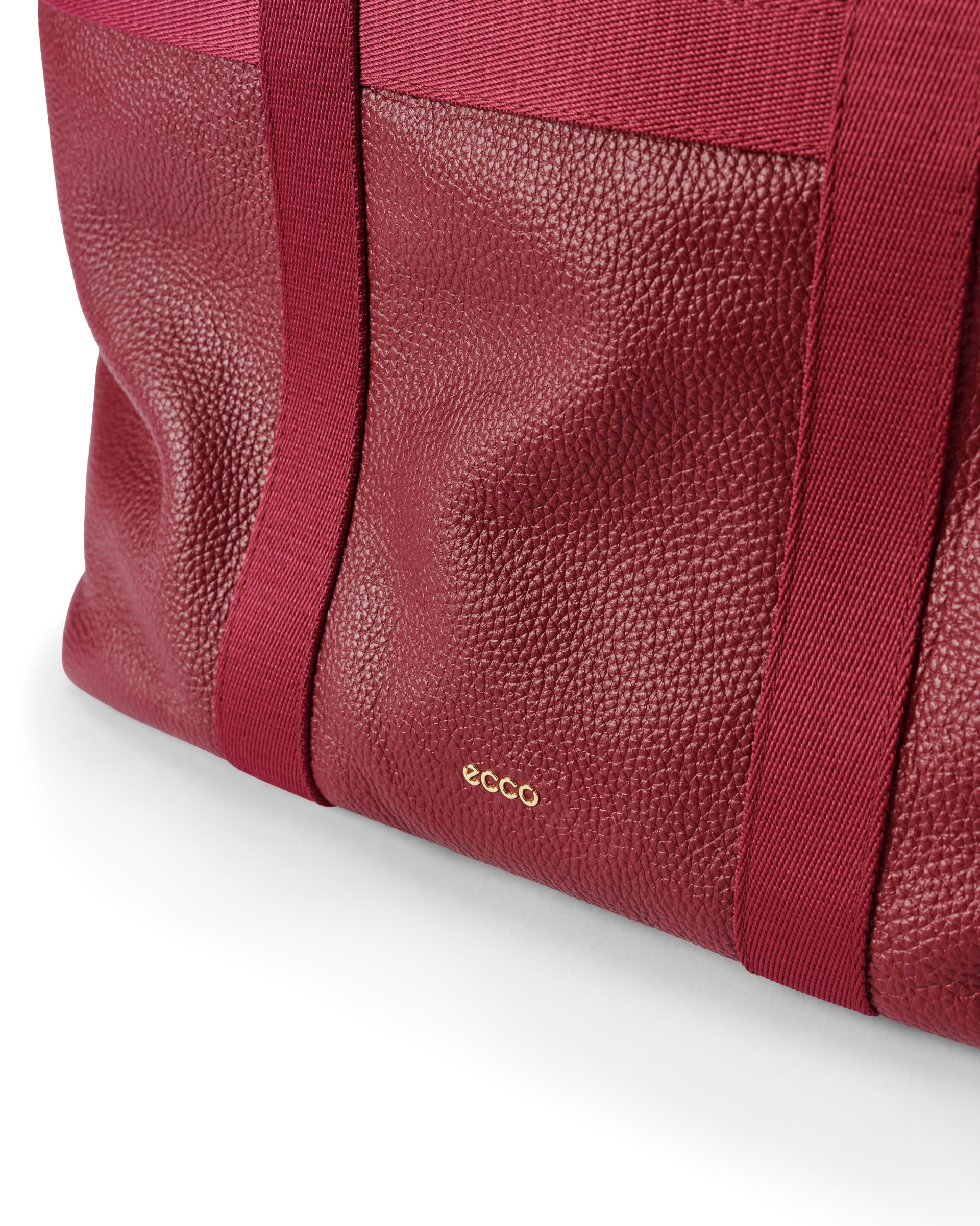 ECCO Tote Globetrotter レザートートバッグ - レッド - Detail-2