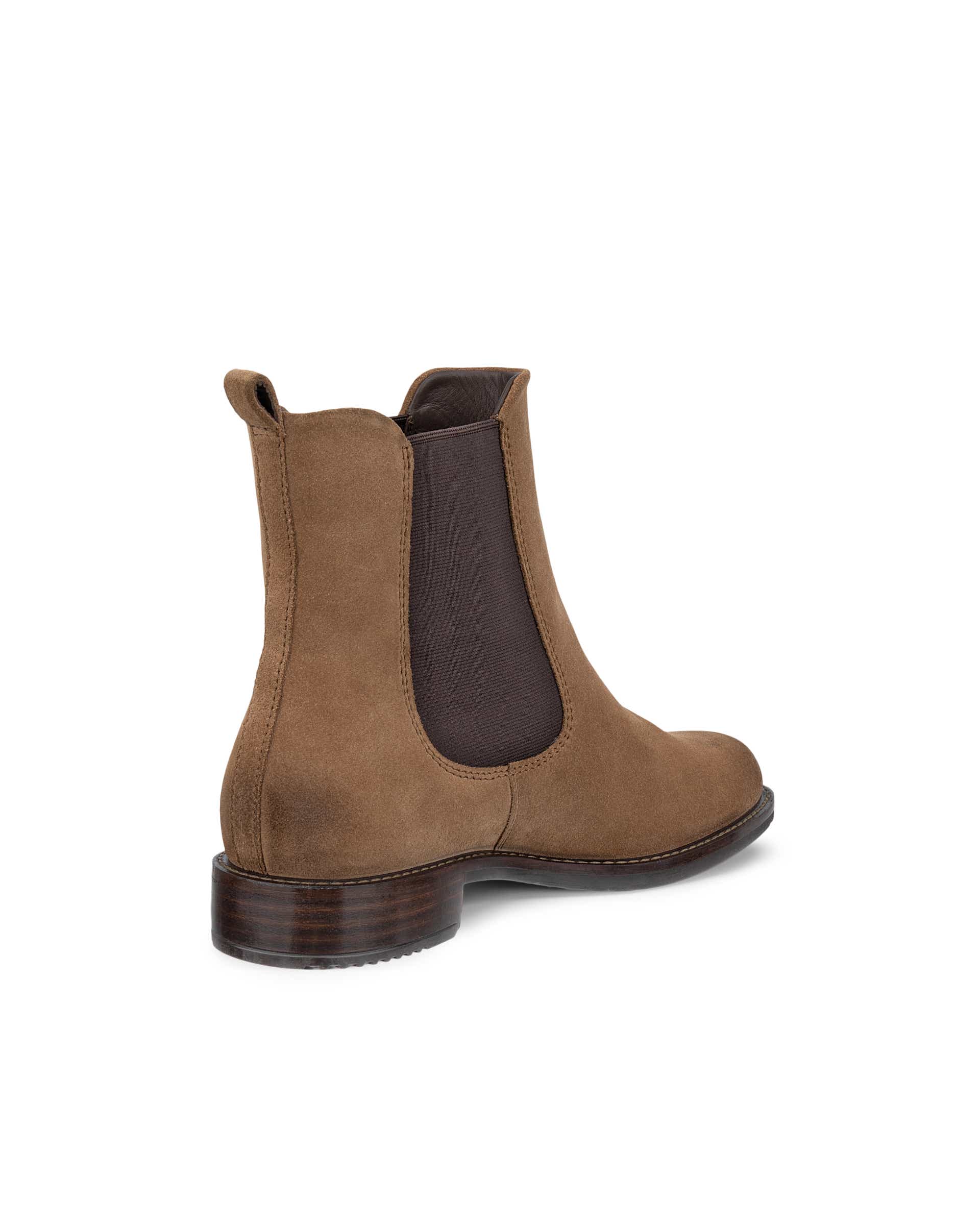 ECCO® SARTORELLE 25 Damen Chelsea Boot aus Veloursleder - Braun - Back