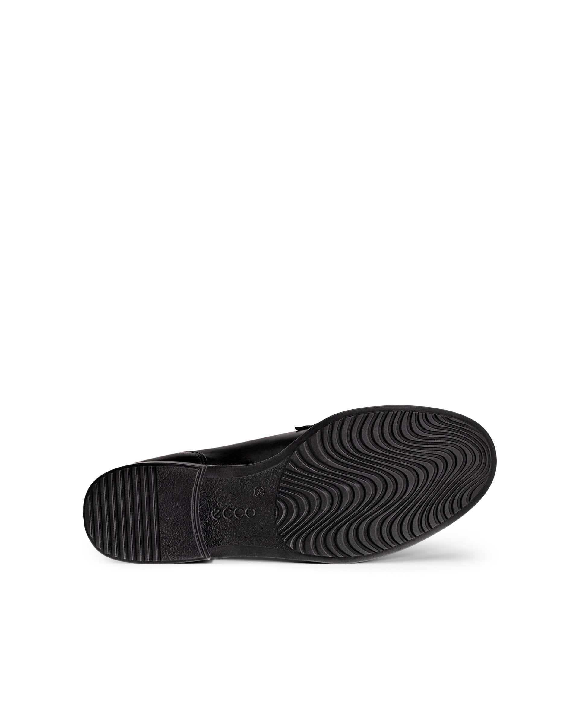 Dámské kožené mokasíny ECCO® DRESS CLASSIC 15 - Černá - Sole